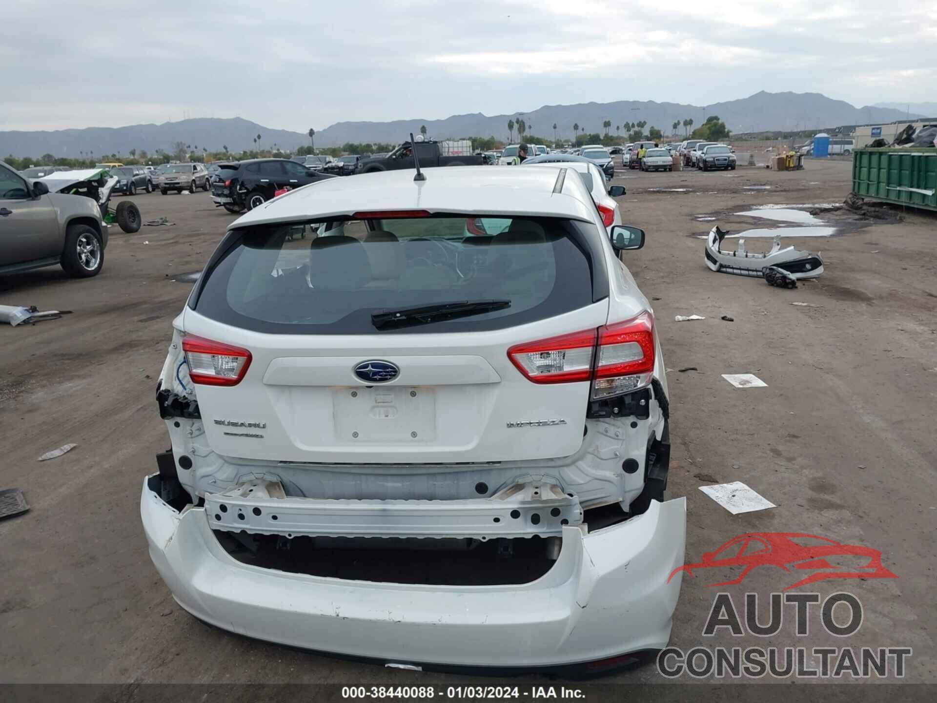 SUBARU IMPREZA 2019 - 4S3GTAB63K3744934