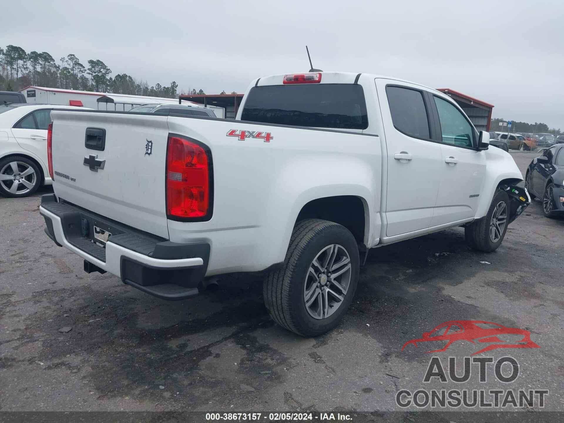 CHEVROLET COLORADO 2020 - 1GCGTBEN9L1226431