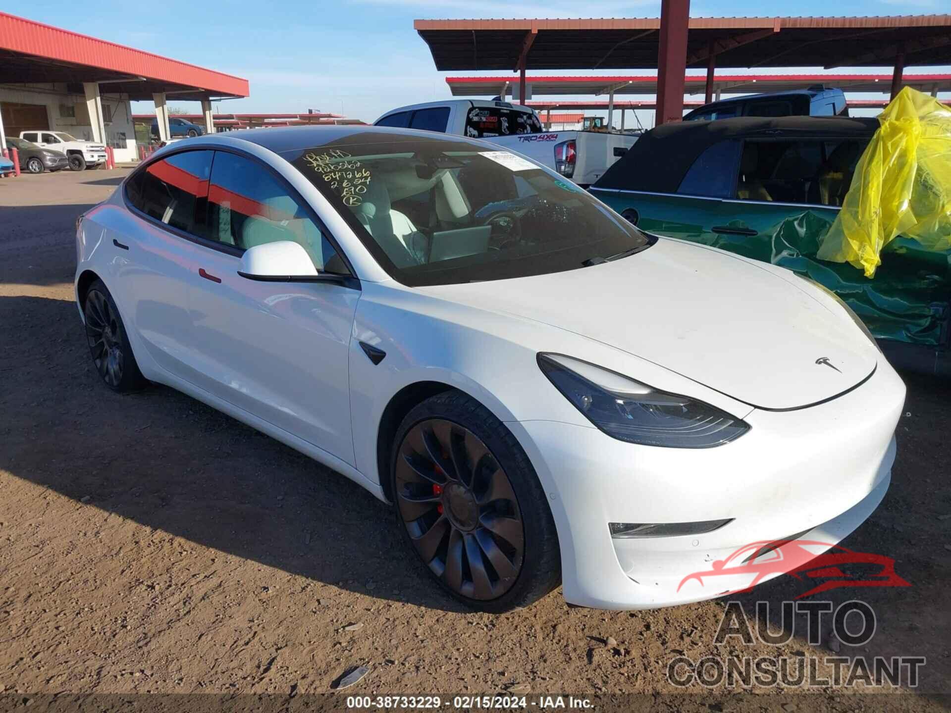 TESLA MODEL 3 2021 - 5YJ3E1EC3MF926262