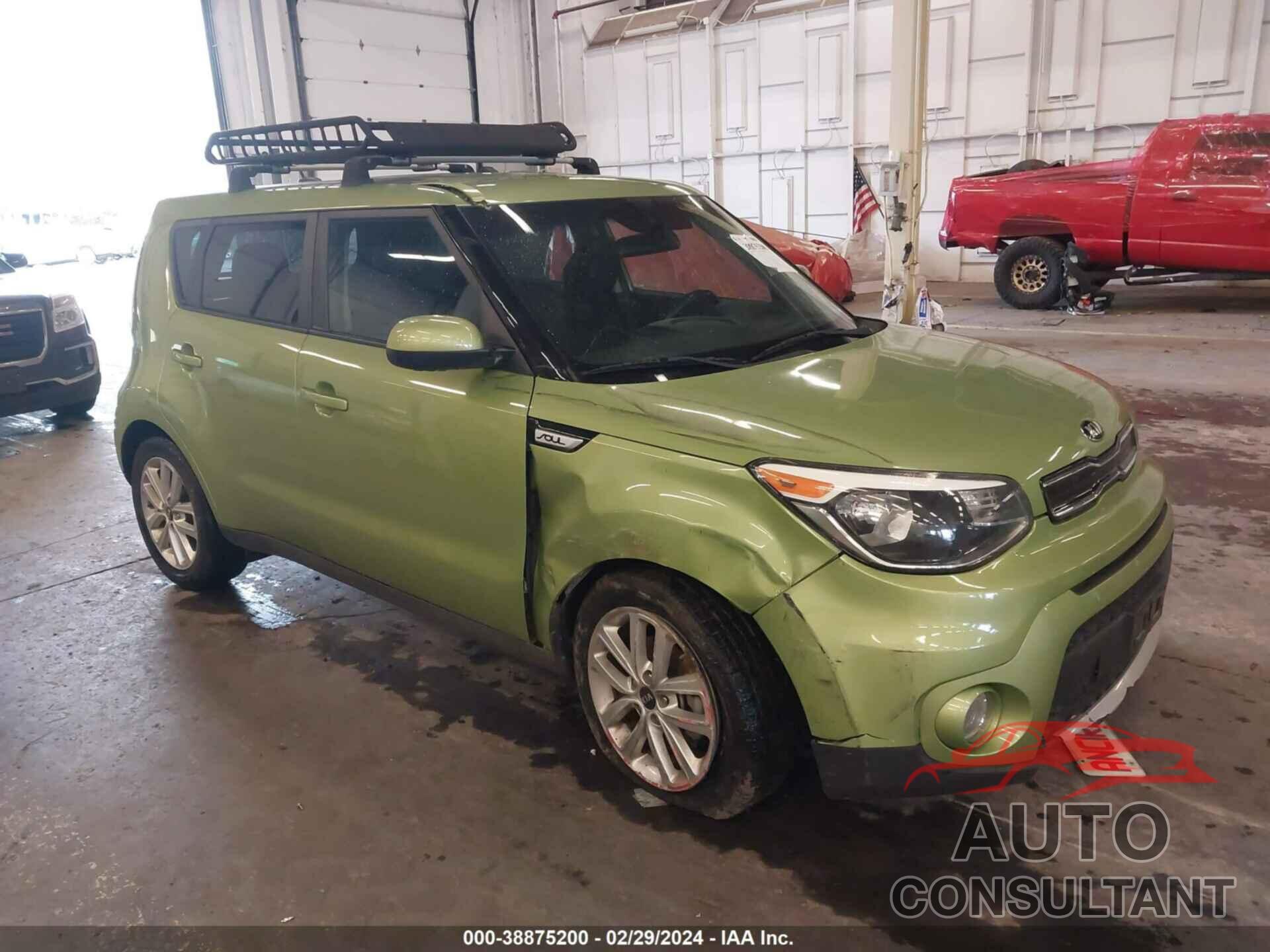 KIA SOUL 2018 - KNDJP3A55J7891780