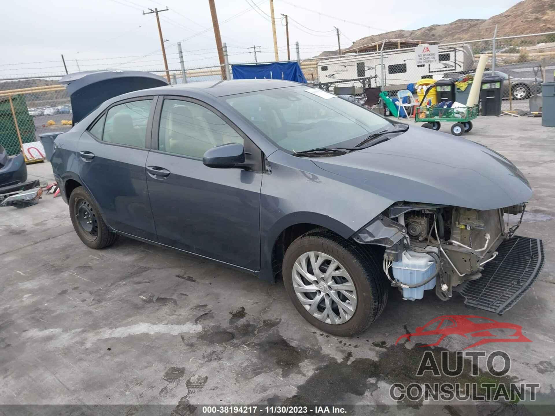 TOYOTA COROLLA 2017 - 5YFBURHE6HP603070