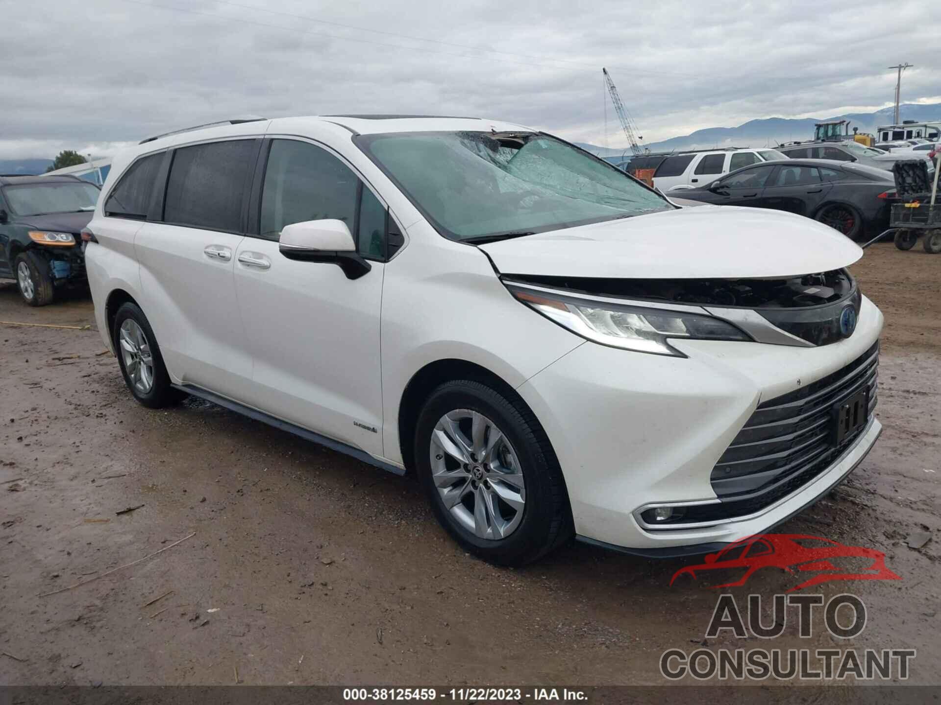 TOYOTA SIENNA 2021 - 5TDZSKFC5MS034386