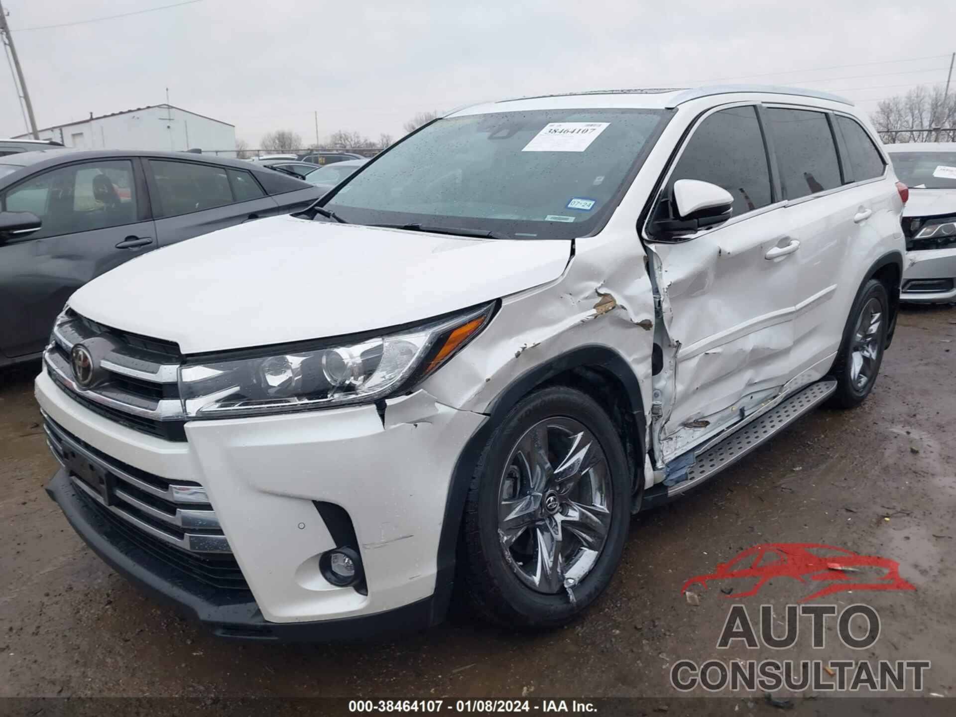 TOYOTA HIGHLANDER 2019 - 5TDDZRFH3KS701463