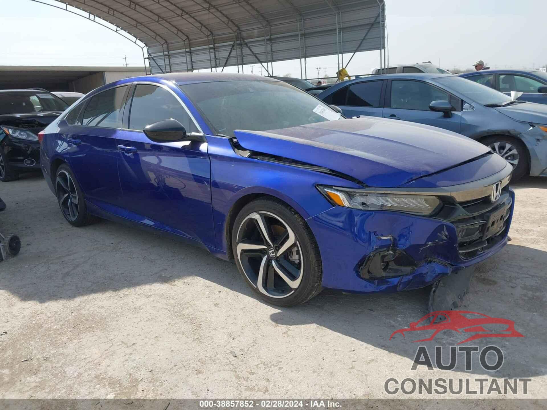 HONDA ACCORD 2021 - 1HGCV1F33MA087786