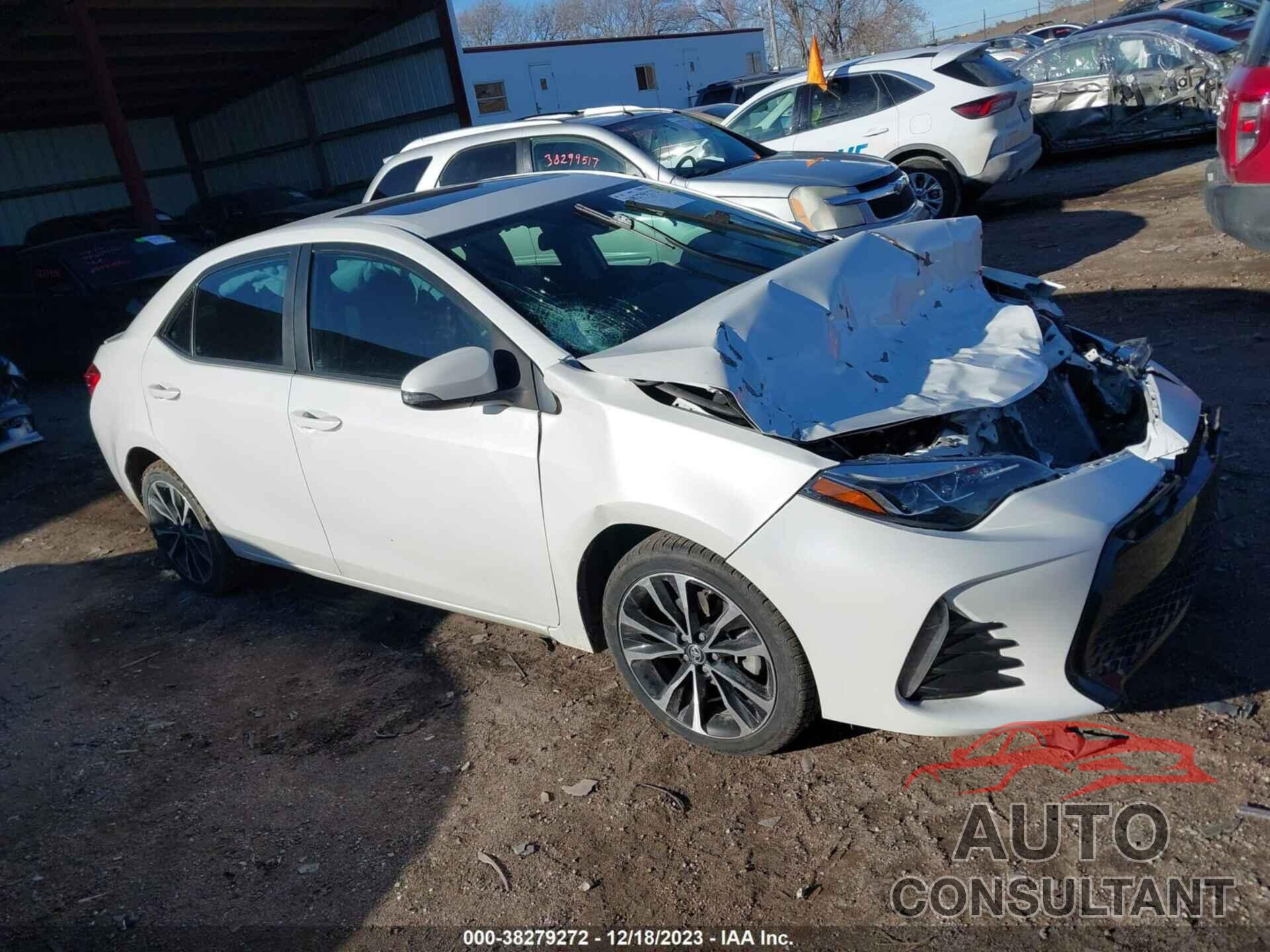 TOYOTA COROLLA 2019 - 5YFBURHE8KP905175