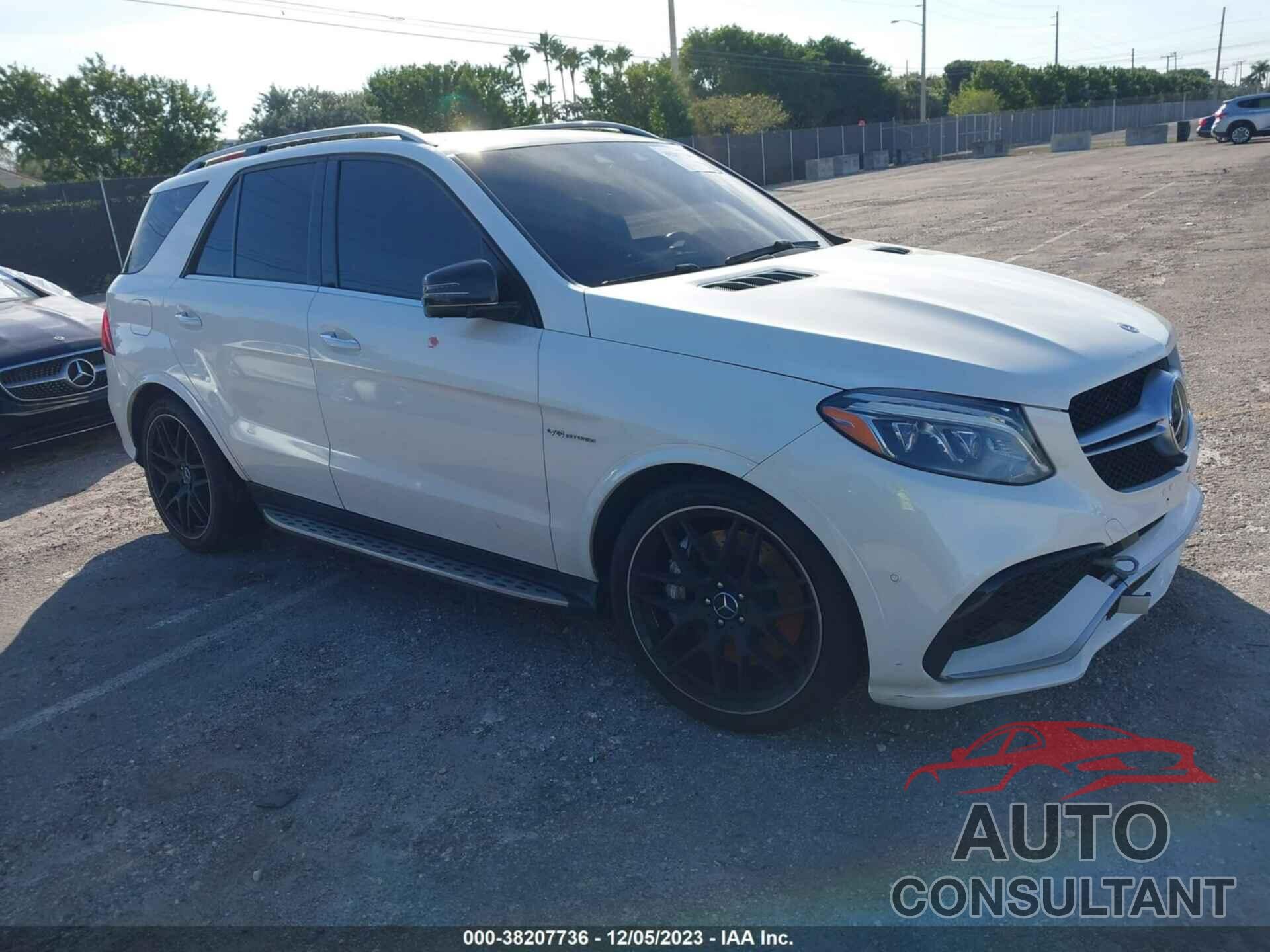 MERCEDES-BENZ AMG GLE 63 2017 - 4JGDA7EB6HA899207