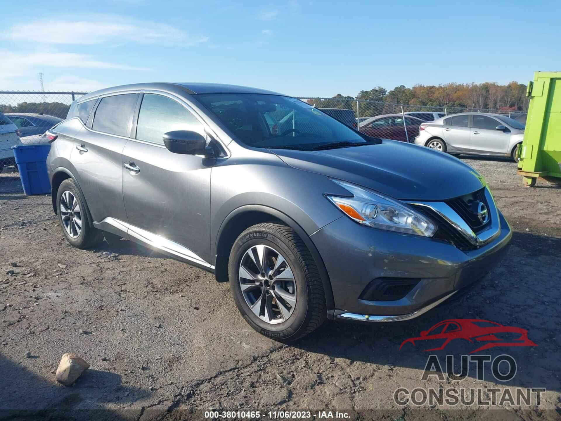 NISSAN MURANO 2017 - 5N1AZ2MG9HN172857