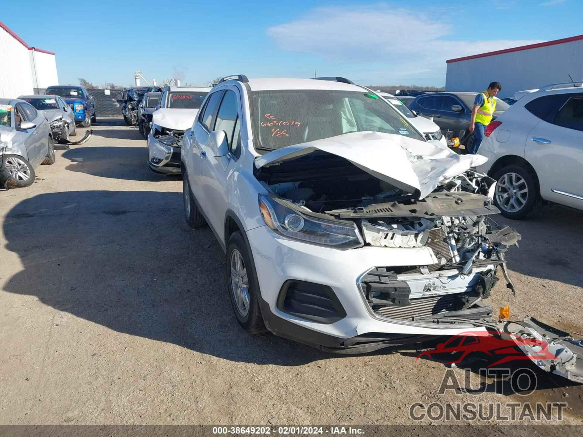 CHEVROLET TRAX 2019 - 3GNCJLSB6KL133935