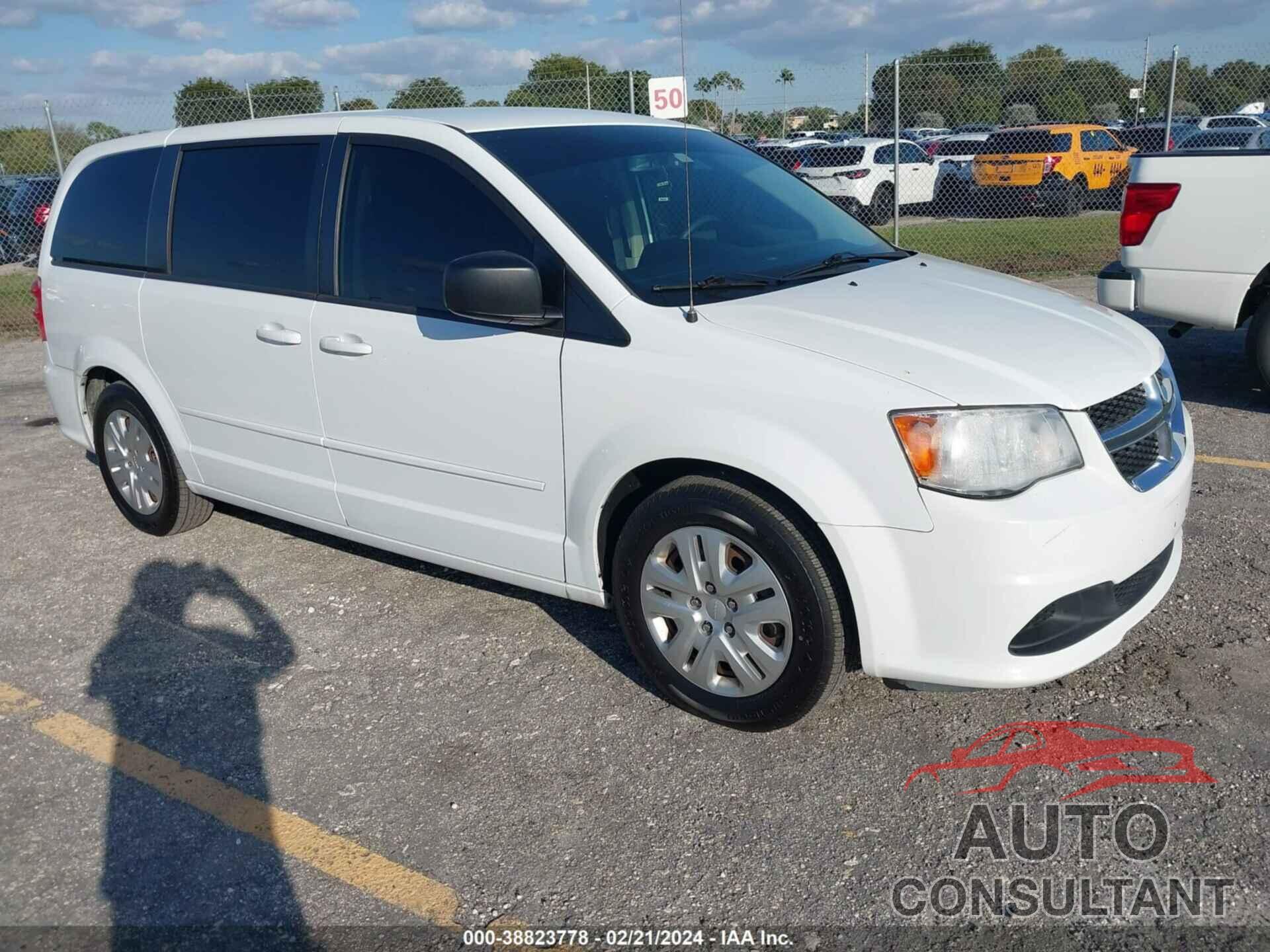 DODGE GRAND CARAVAN 2017 - 2C4RDGBG9HR736788