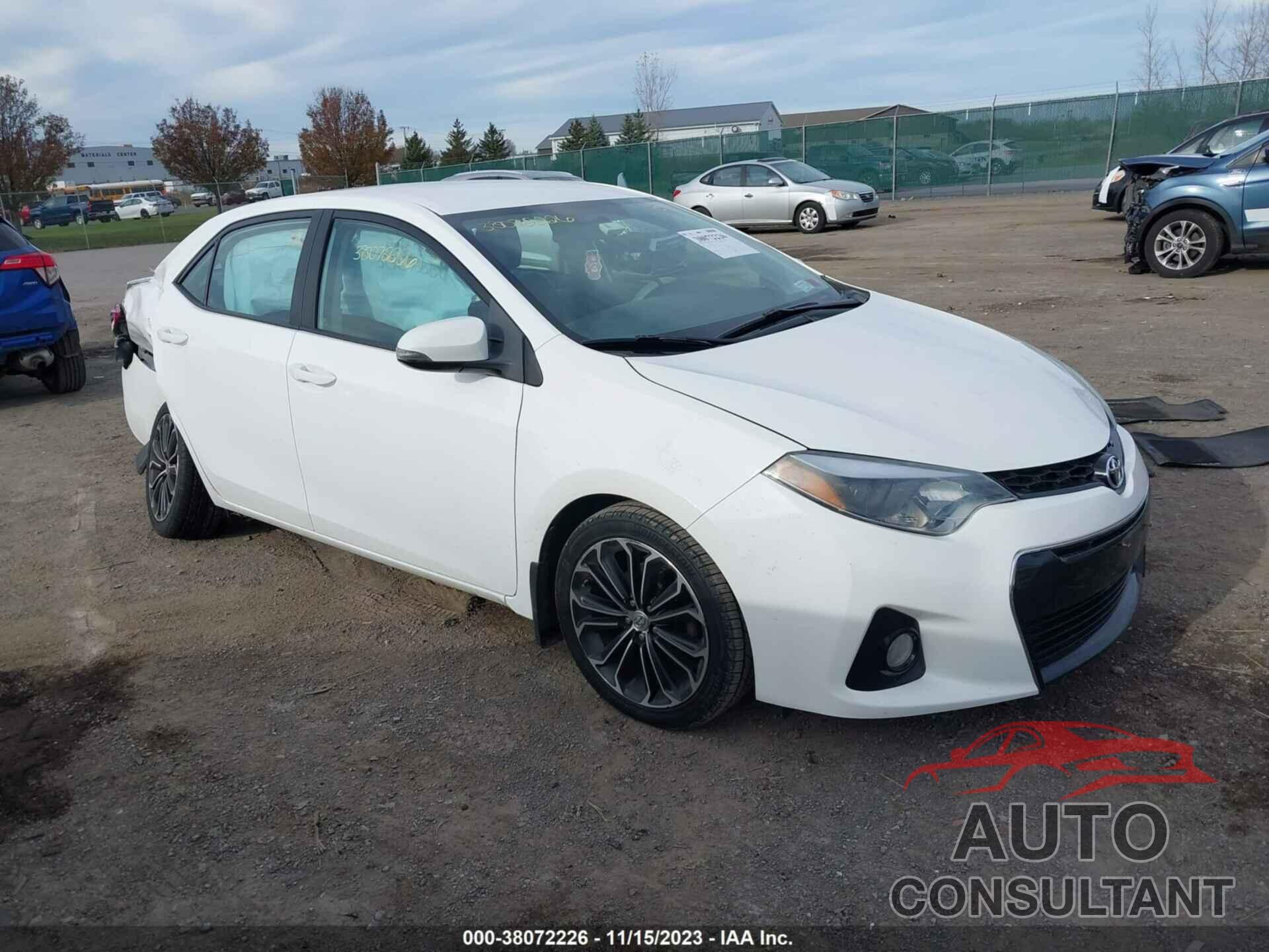 TOYOTA COROLLA 2016 - 2T1BURHE6GC738855