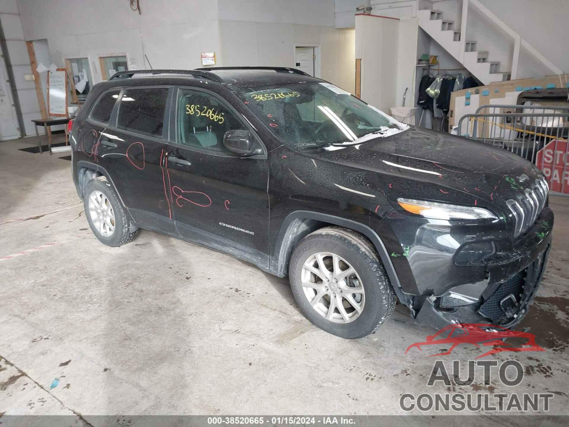 JEEP CHEROKEE 2016 - 1C4PJMAS9GW226032