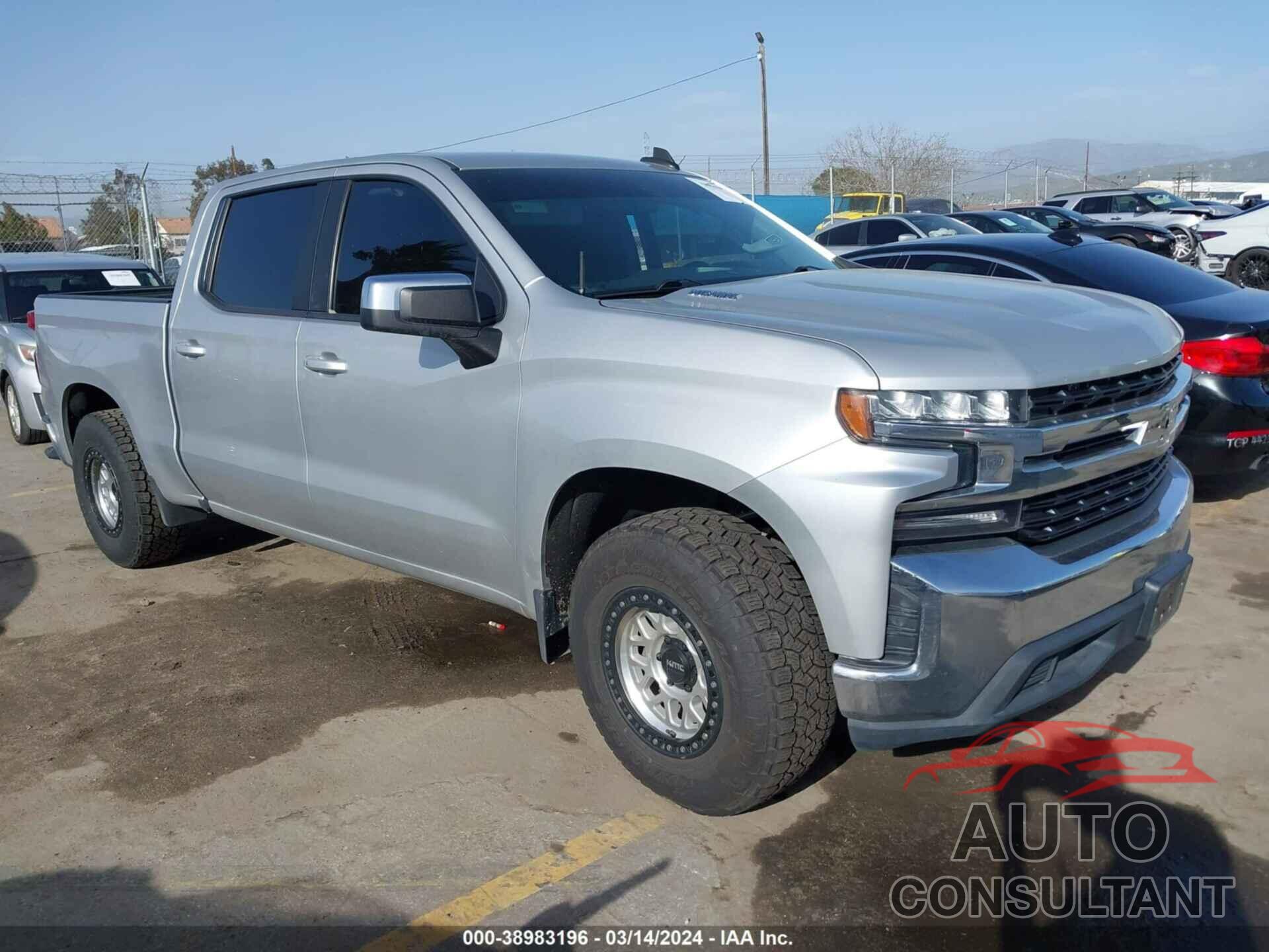 CHEVROLET SILVERADO 1500 2020 - 3GCPWCET5LG245281