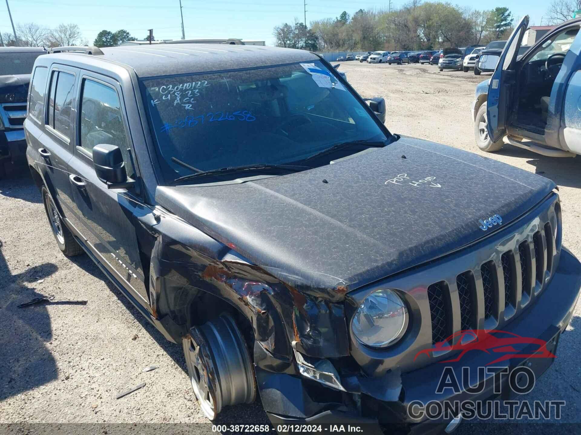 JEEP PATRIOT 2017 - 1C4NJPBA6HD171163