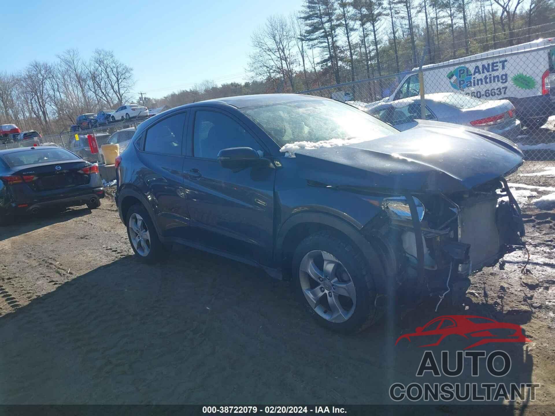 HONDA HR-V 2016 - 3CZRU6H58GM719755