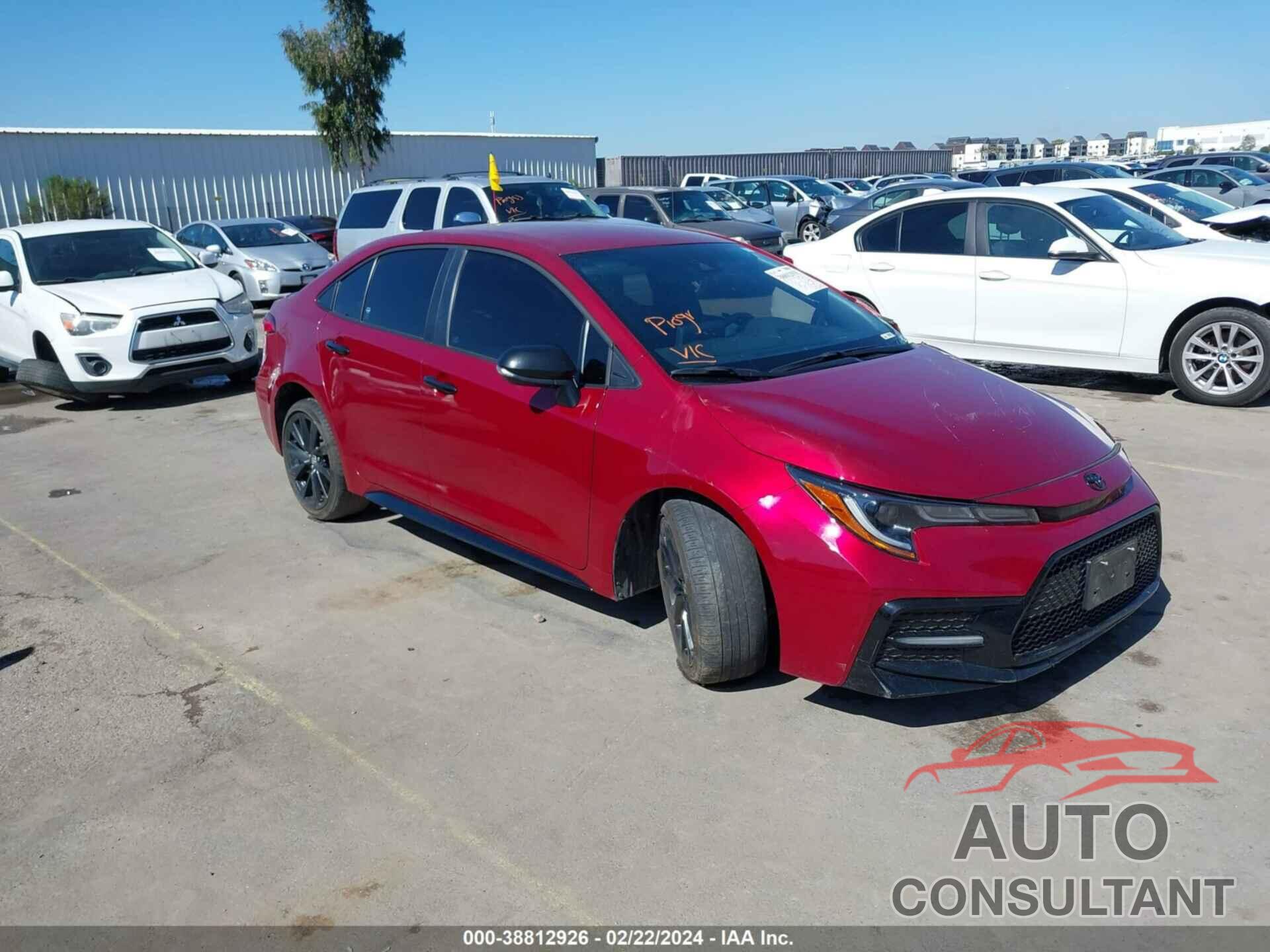 TOYOTA COROLLA 2022 - 5YFS4MCE5NP130994