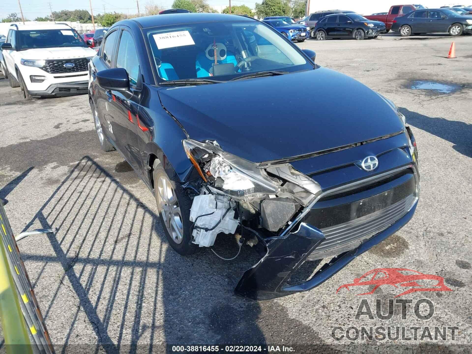 TOYOTA SCION IA 2016 - 3MYDLBZV6GY124648