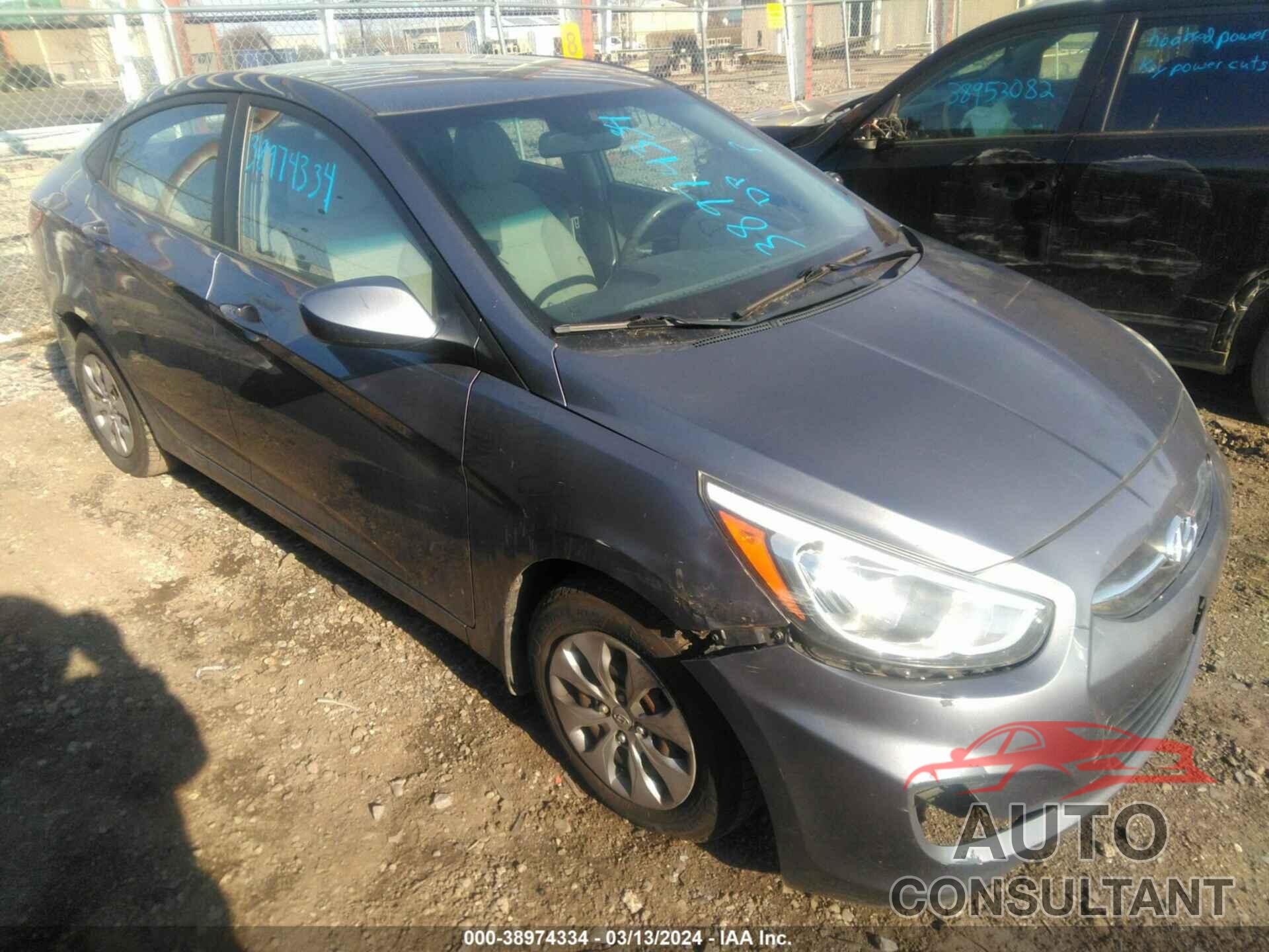 HYUNDAI ACCENT 2016 - KMHCT4AE7GU084998