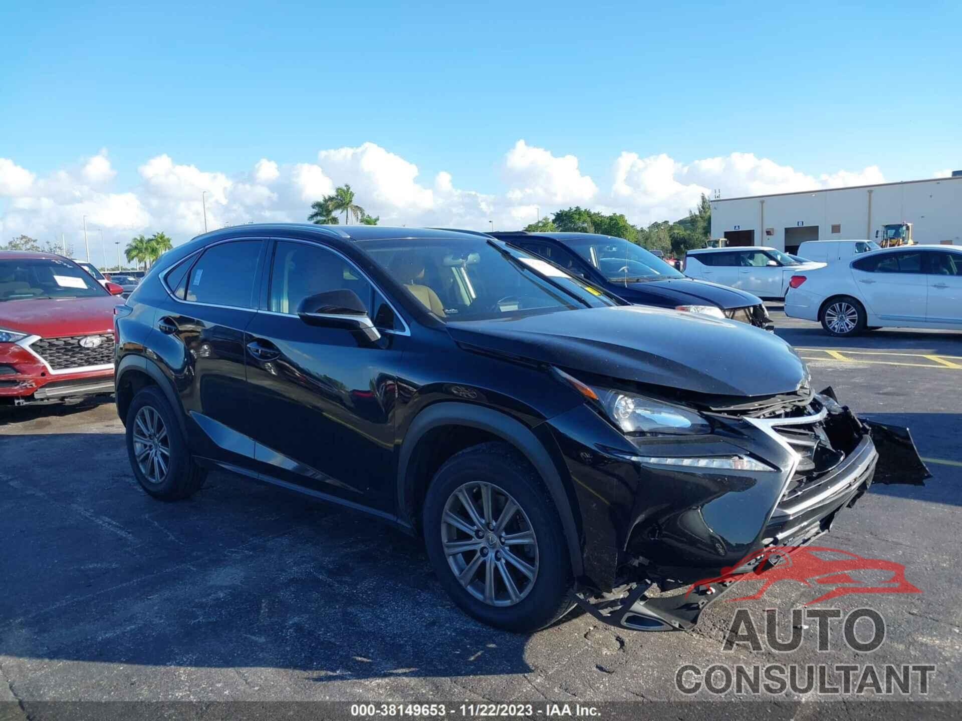 LEXUS NX 200T 2016 - JTJYARBZ6G2039641