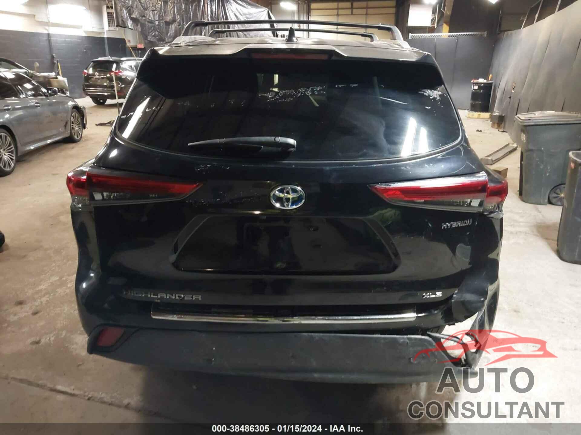 TOYOTA HIGHLANDER 2022 - 5TDGBRCH5NS538521