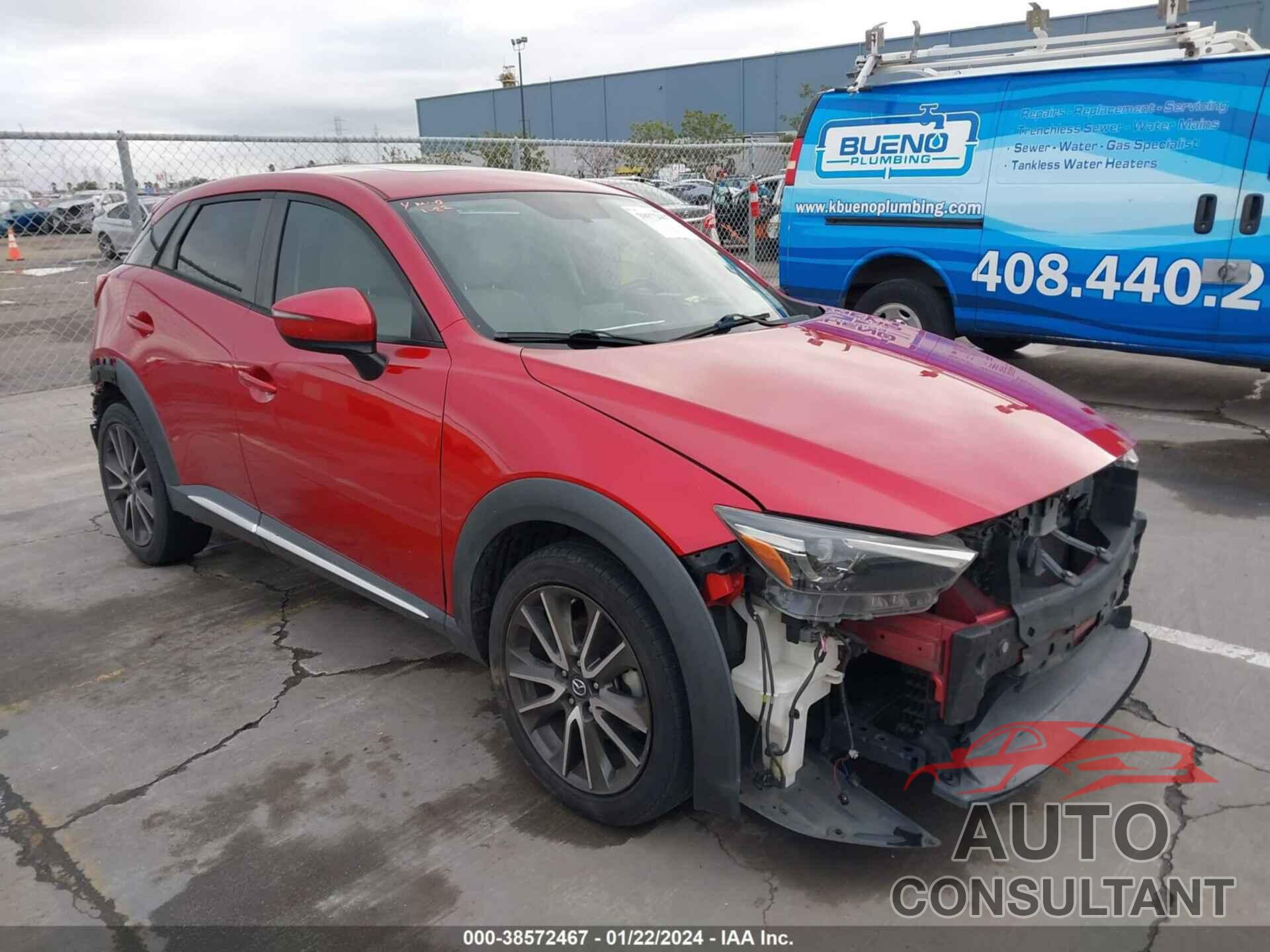 MAZDA CX-3 2016 - JM1DKBD76G0111547