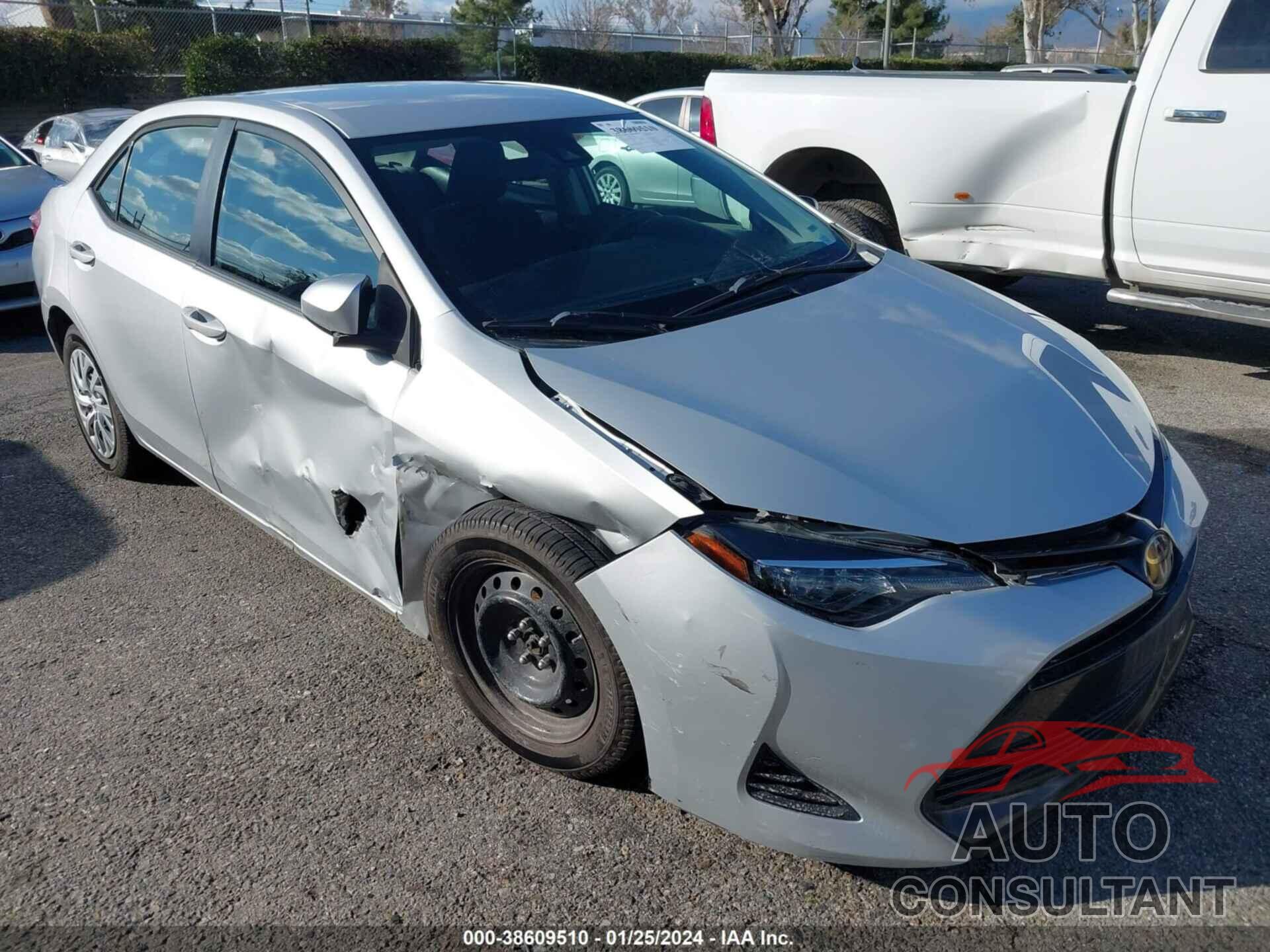 TOYOTA COROLLA 2019 - 2T1BURHEXKC237752