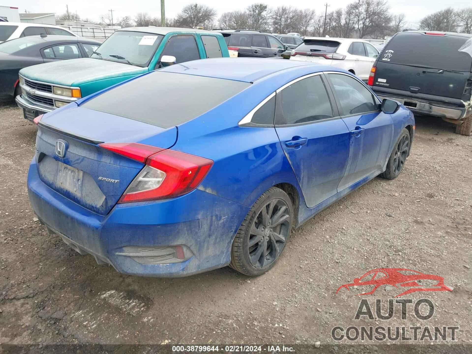 HONDA CIVIC 2019 - 19XFC2F83KE022174