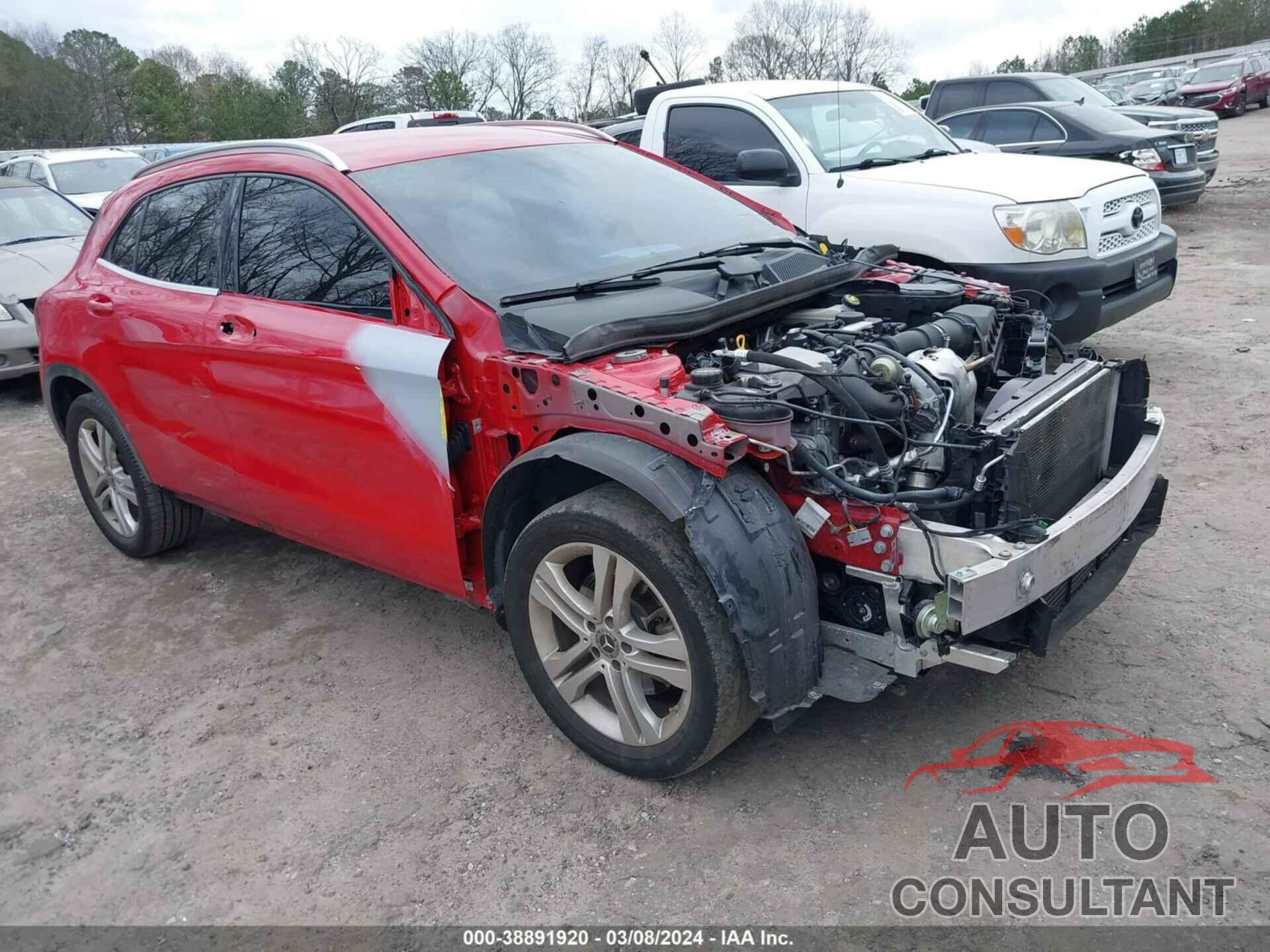 MERCEDES-BENZ GLA 250 2018 - WDCTG4EB8JJ419018