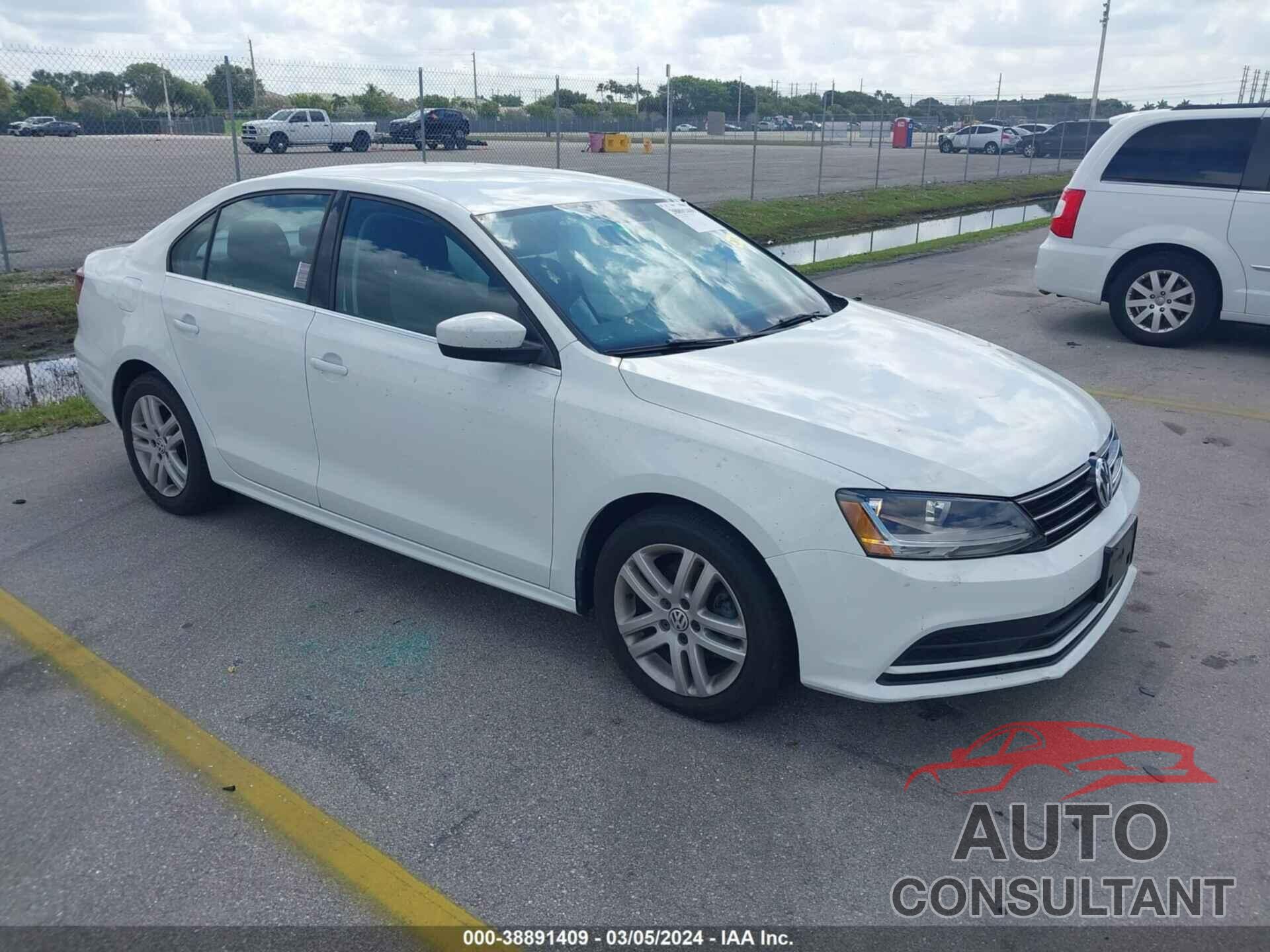 VOLKSWAGEN JETTA 2017 - 3VW2B7AJ7HM301406