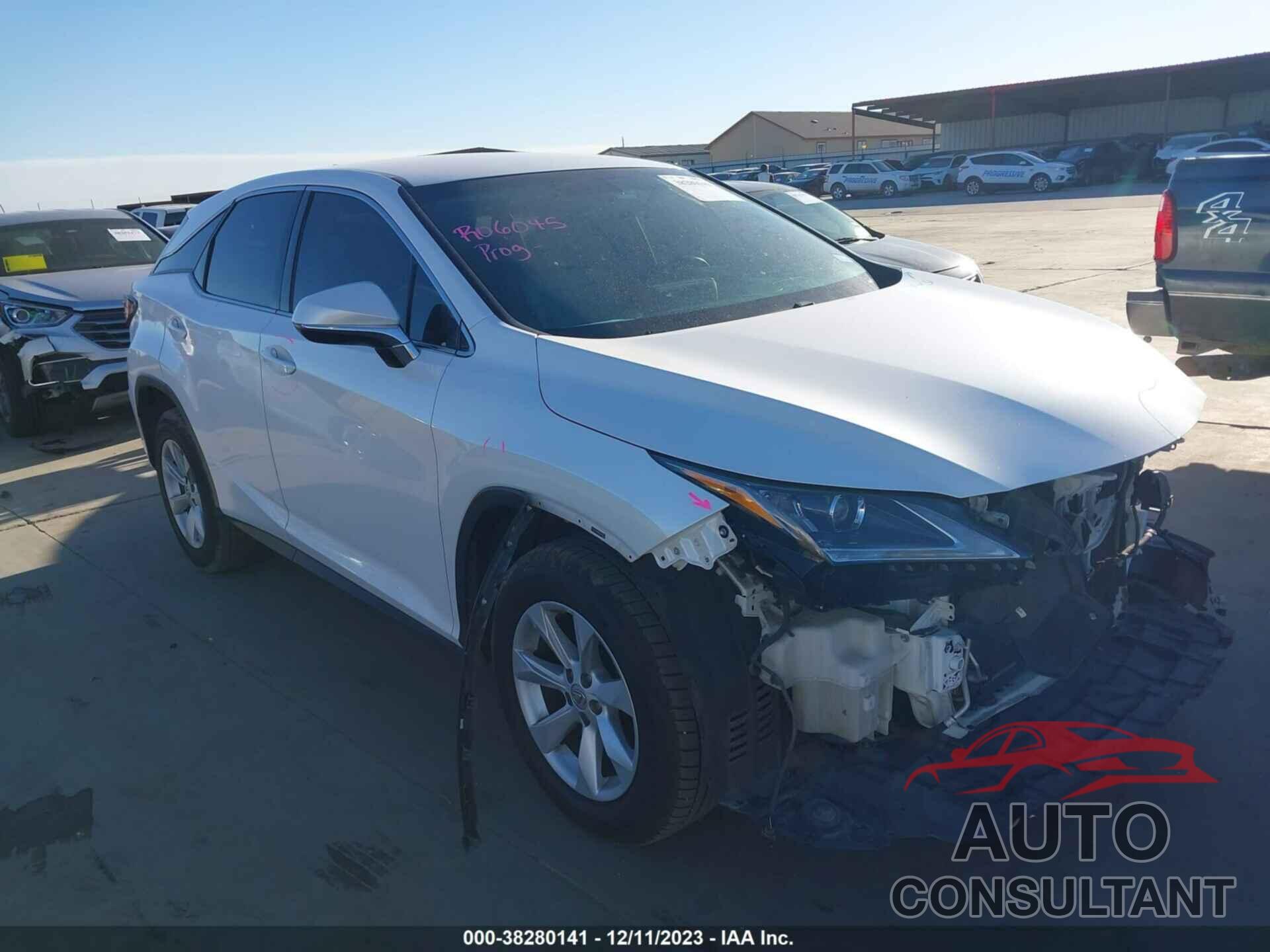 LEXUS RX 350 2016 - 2T2ZZMCA8GC016757