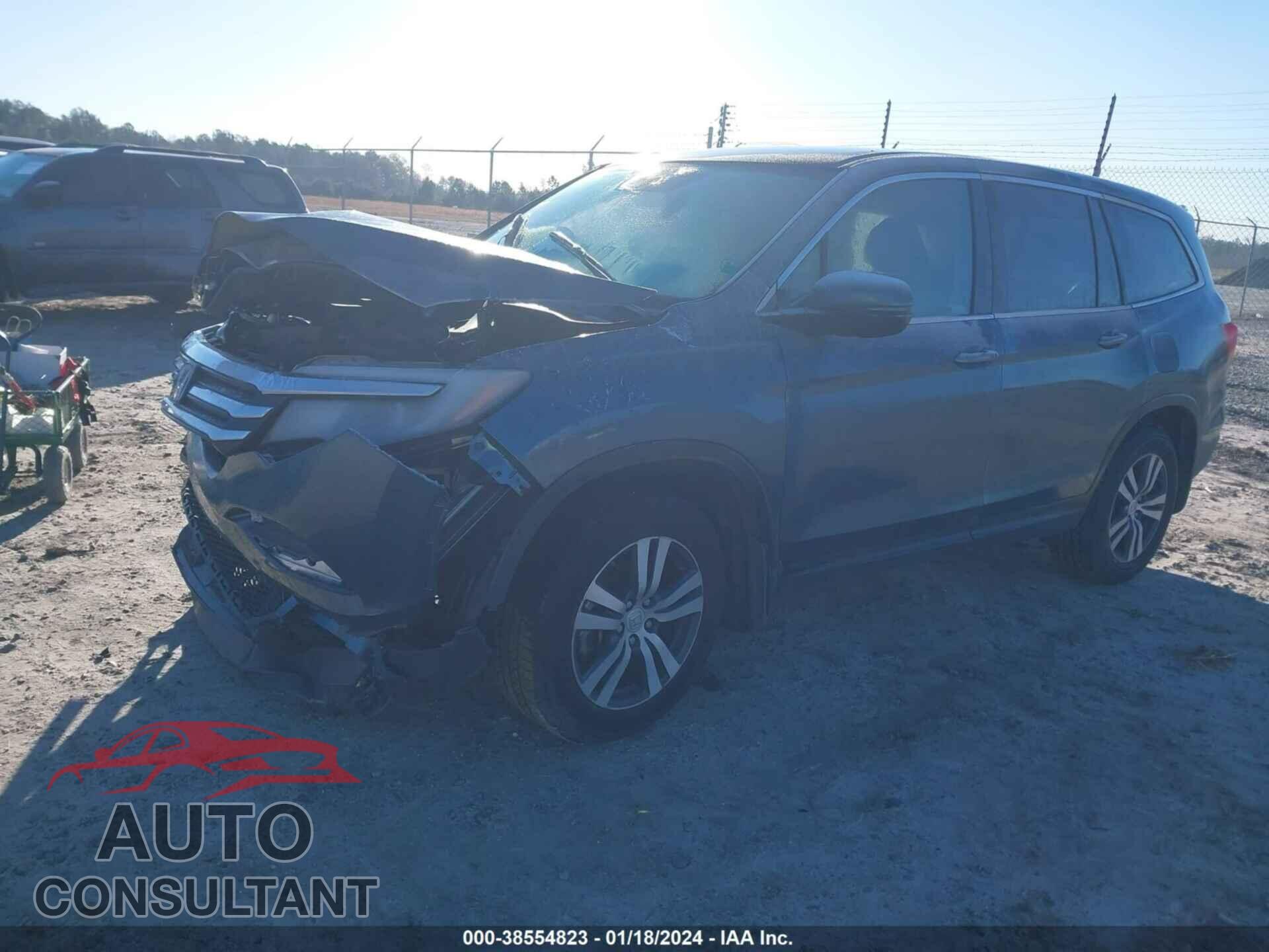 HONDA PILOT 2017 - 5FNYF5H48HB046792