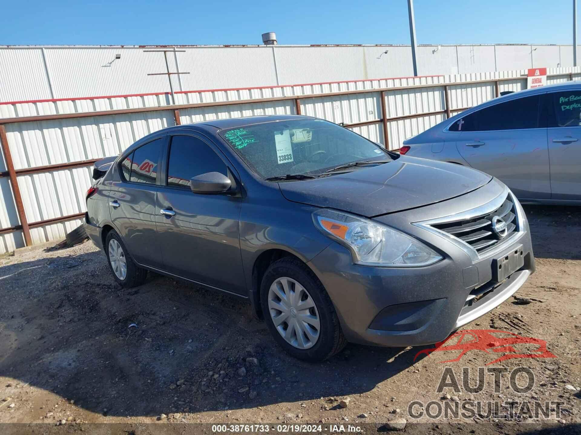 NISSAN VERSA 2017 - 3N1CN7AP0HL864390