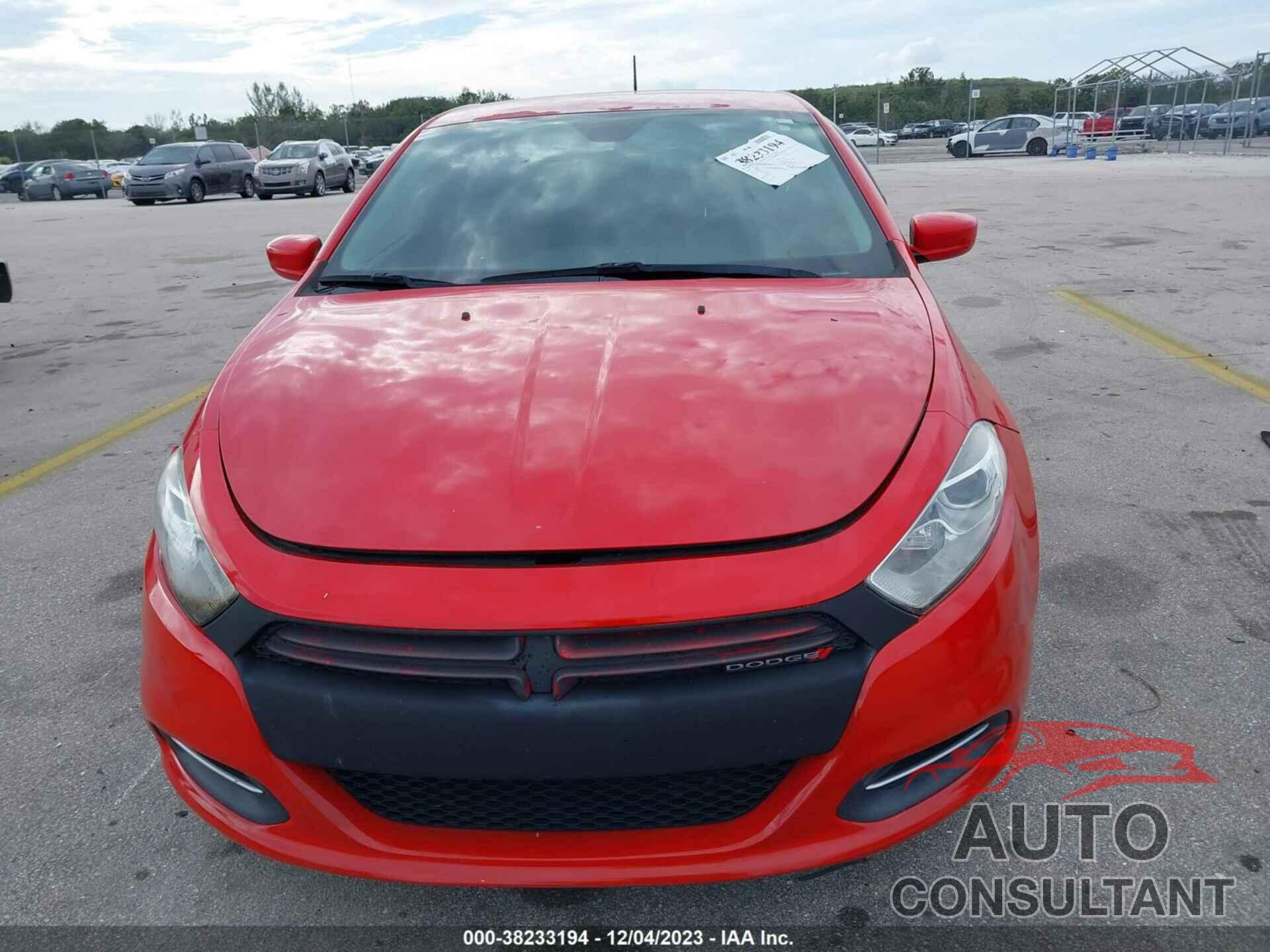 DODGE DART 2016 - 1C3CDFFAXGD796879