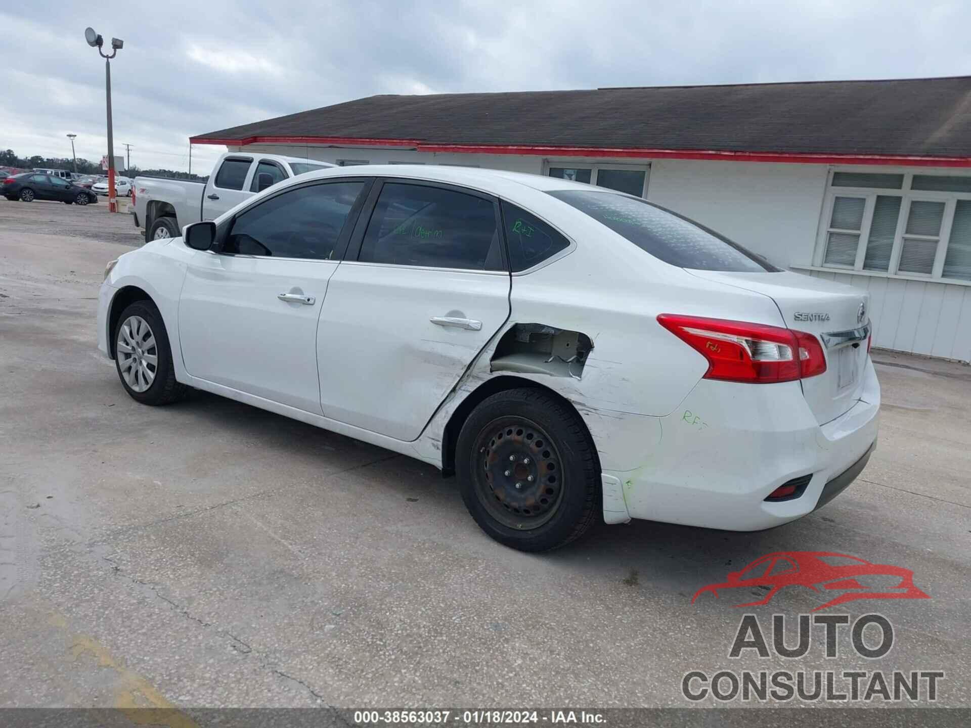 NISSAN SENTRA 2016 - 3N1AB7APXGY298840