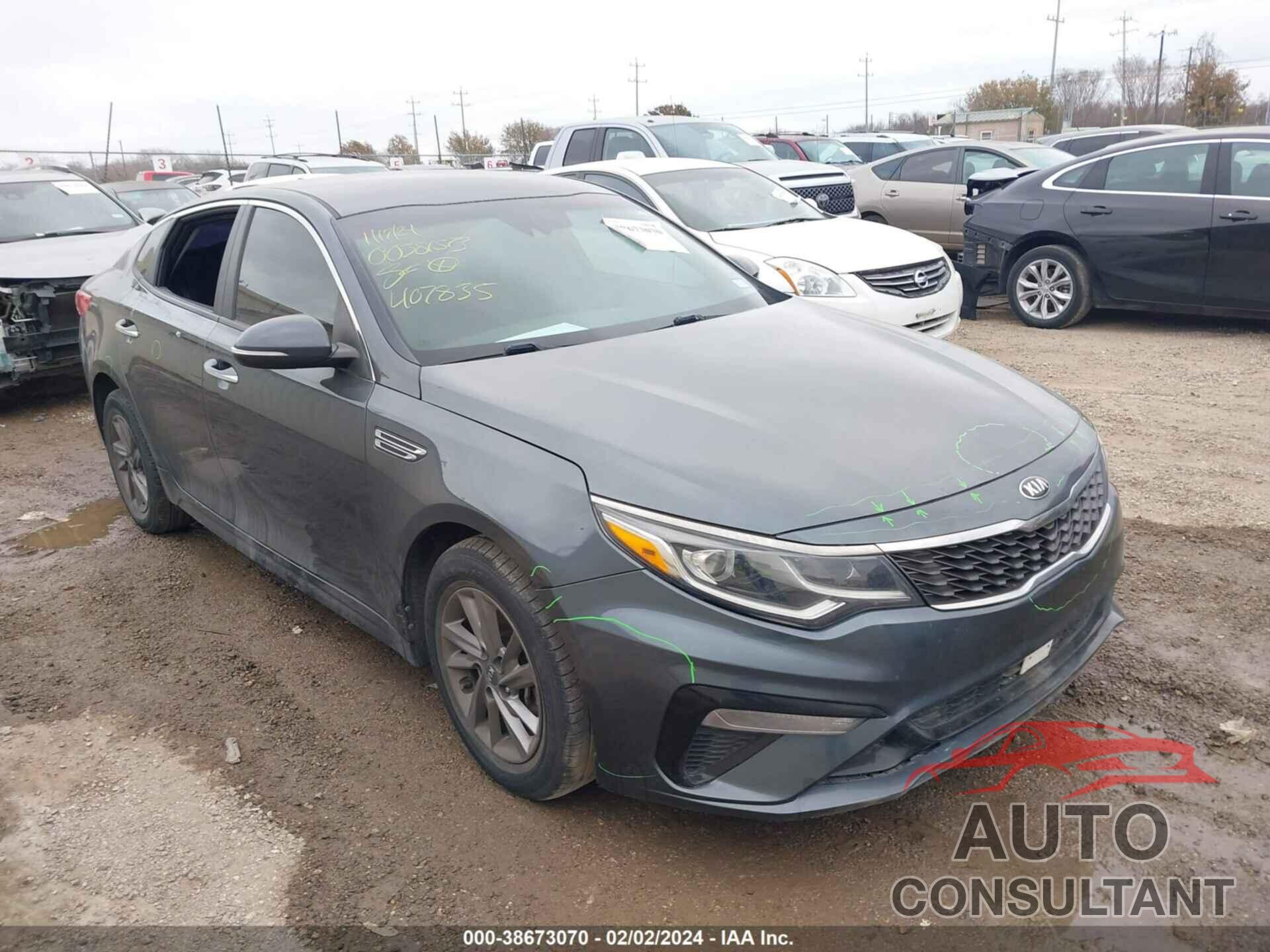 KIA OPTIMA 2020 - 5XXGT4L35LG407835