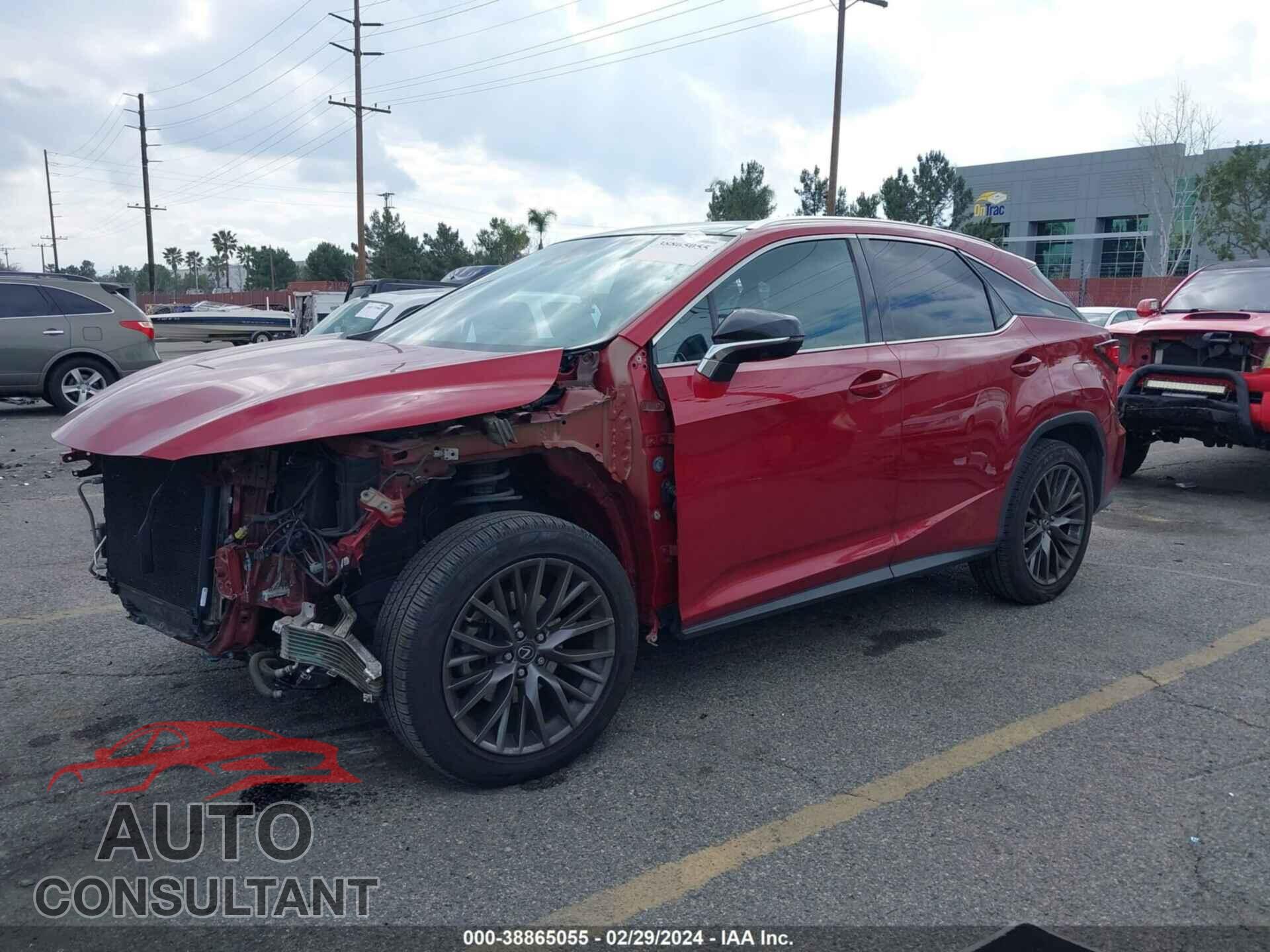 LEXUS RX 2018 - 2T2BZMCA3JC142064