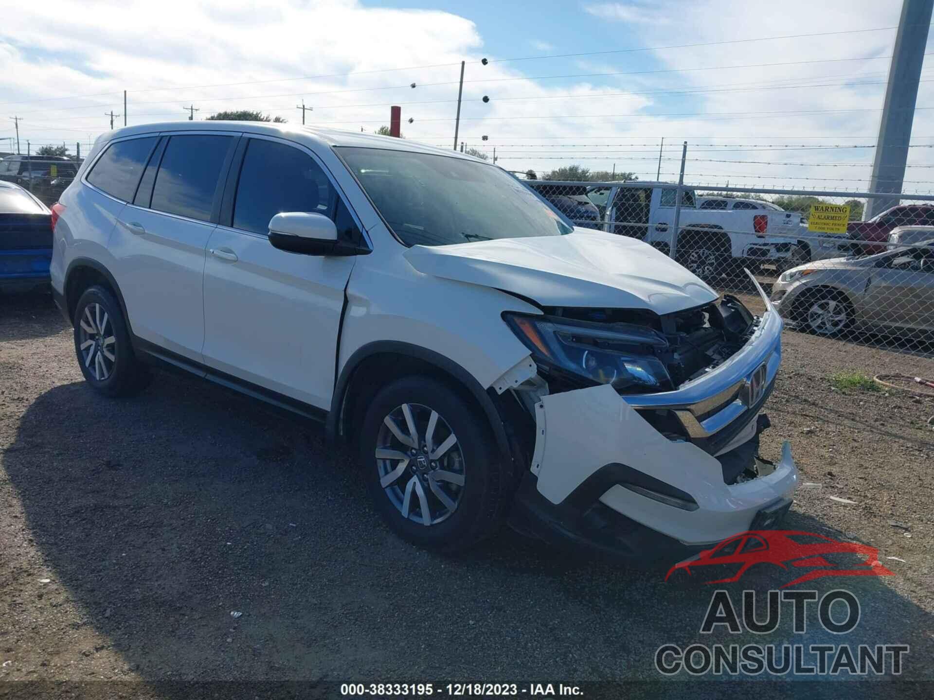 HONDA PILOT 2019 - 5FNYF5H53KB022559