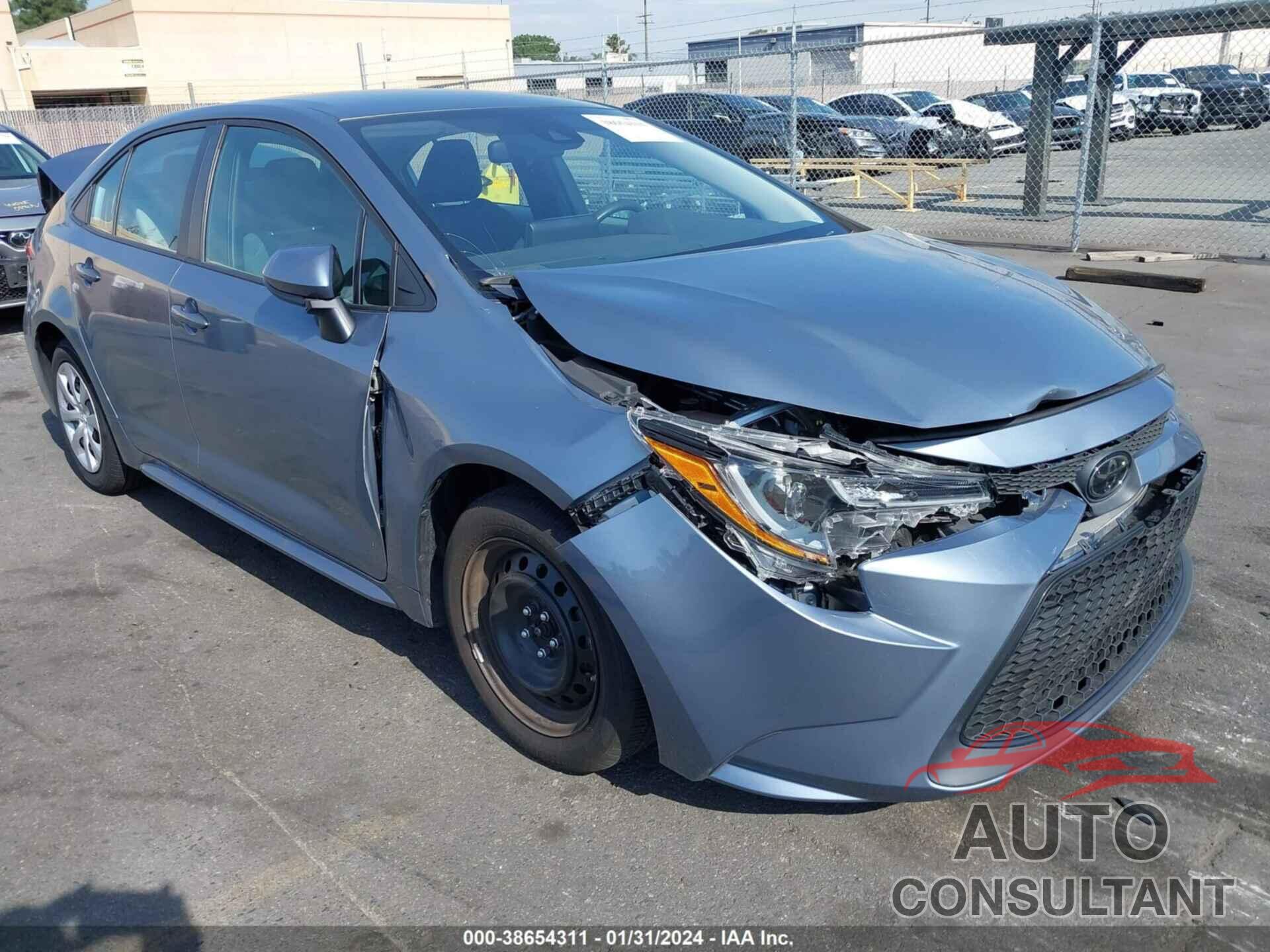 TOYOTA COROLLA 2022 - 5YFEPMAE7NP298742