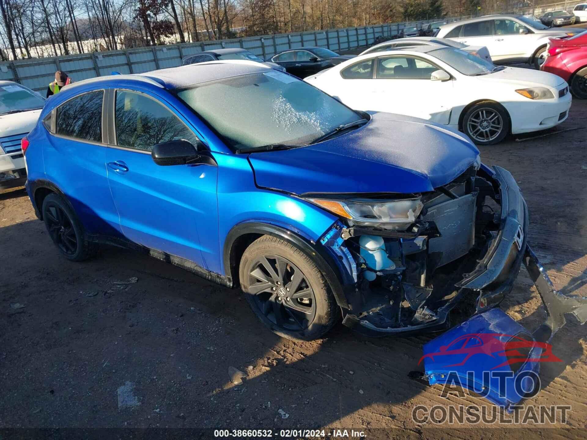 HONDA HR-V 2021 - 3CZRU6H17MM728648