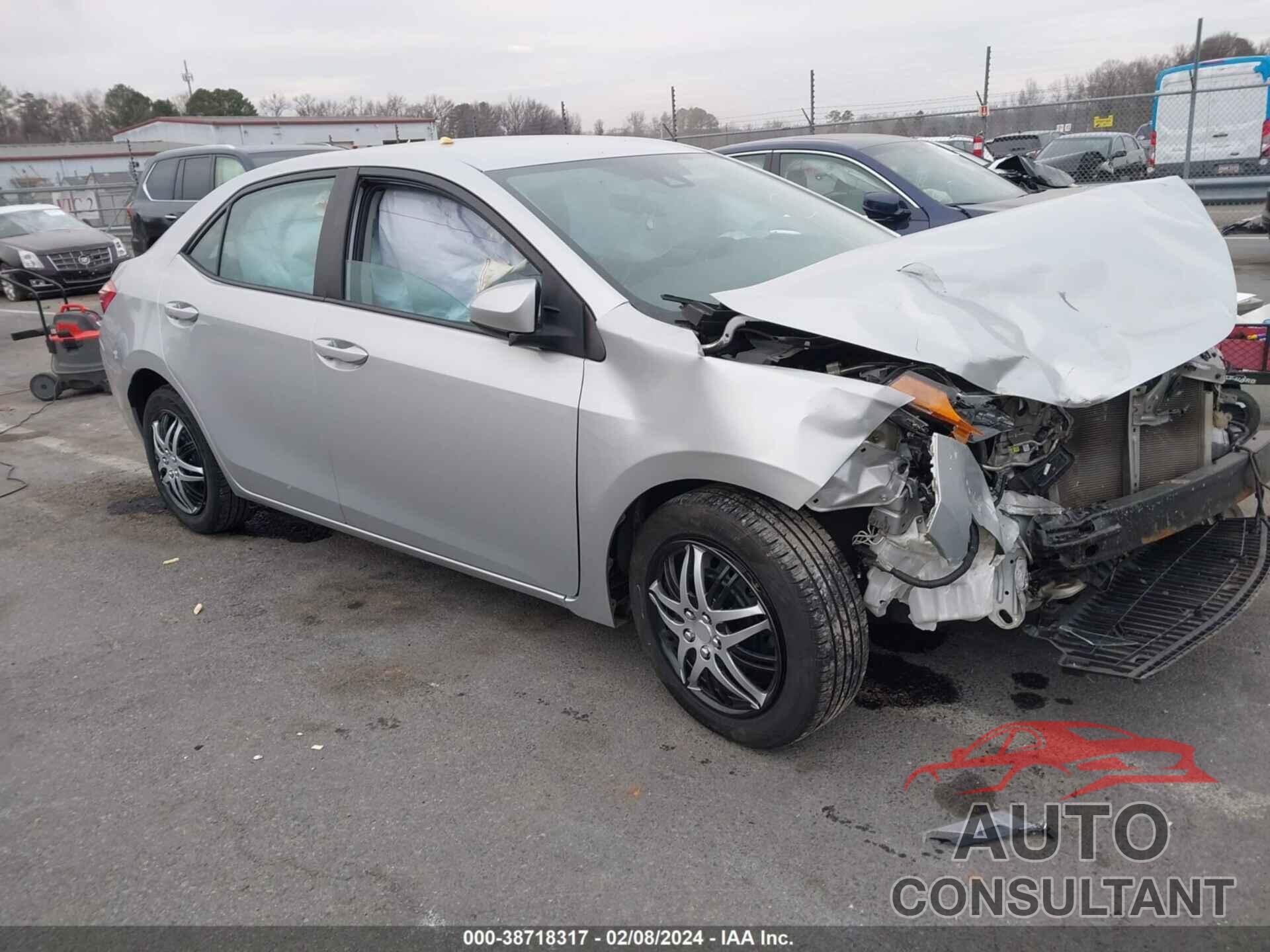 TOYOTA COROLLA 2018 - 2T1BURHEXJC002248