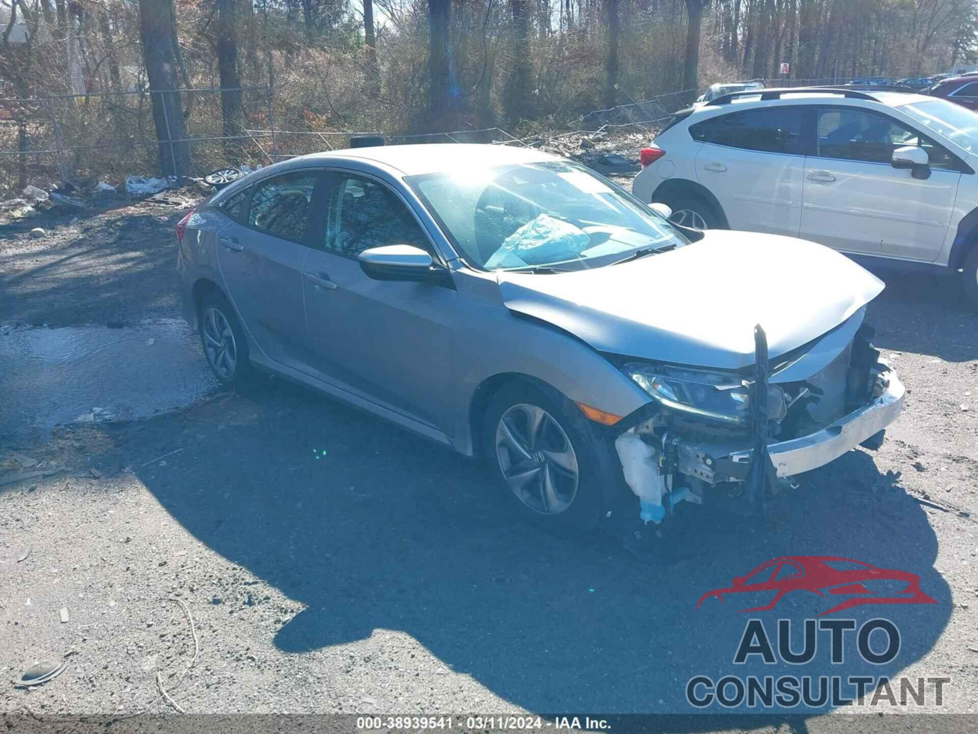 HONDA CIVIC 2019 - 2HGFC2F60KH547424