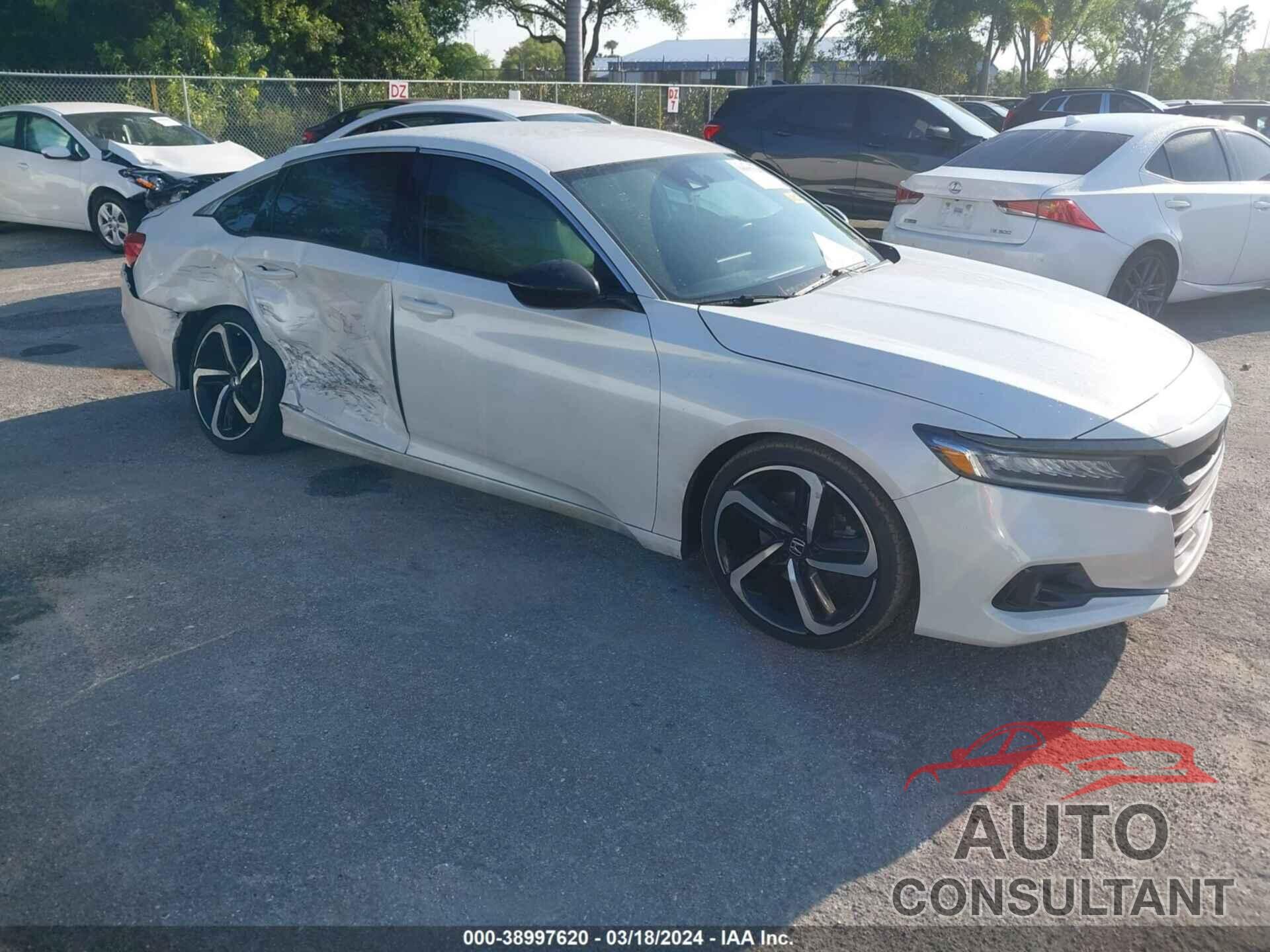 HONDA ACCORD 2022 - 1HGCV1F35NA060056