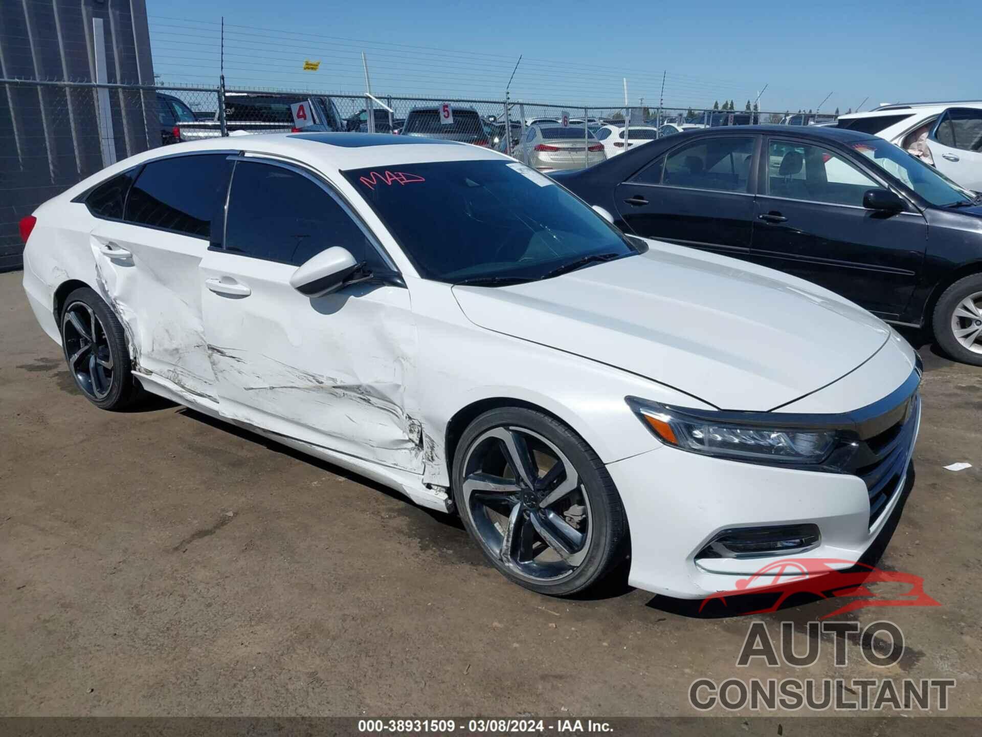 HONDA ACCORD 2019 - 1HGCV2F37KA006890