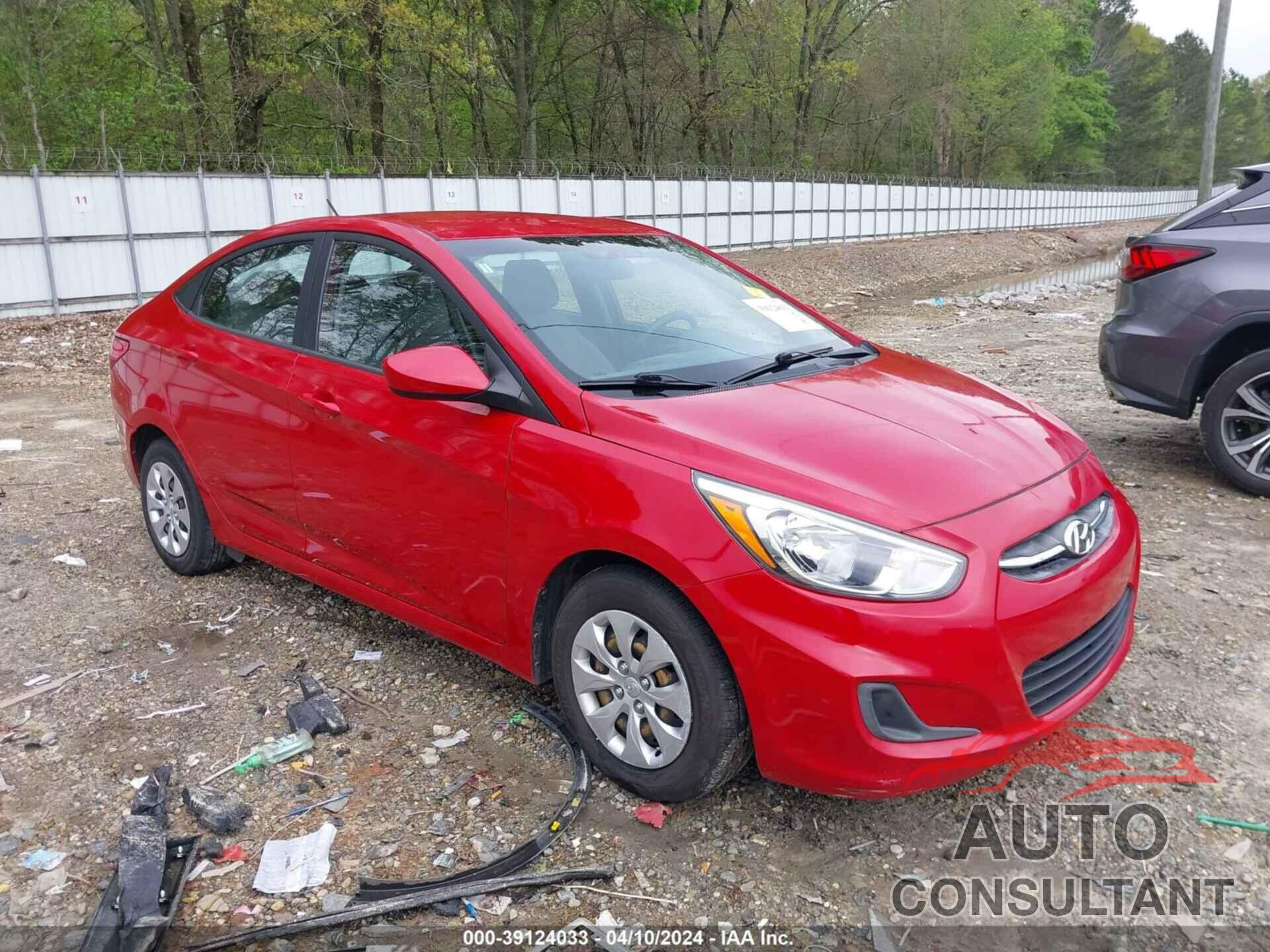 HYUNDAI ACCENT 2017 - KMHCT4AE4HU343562