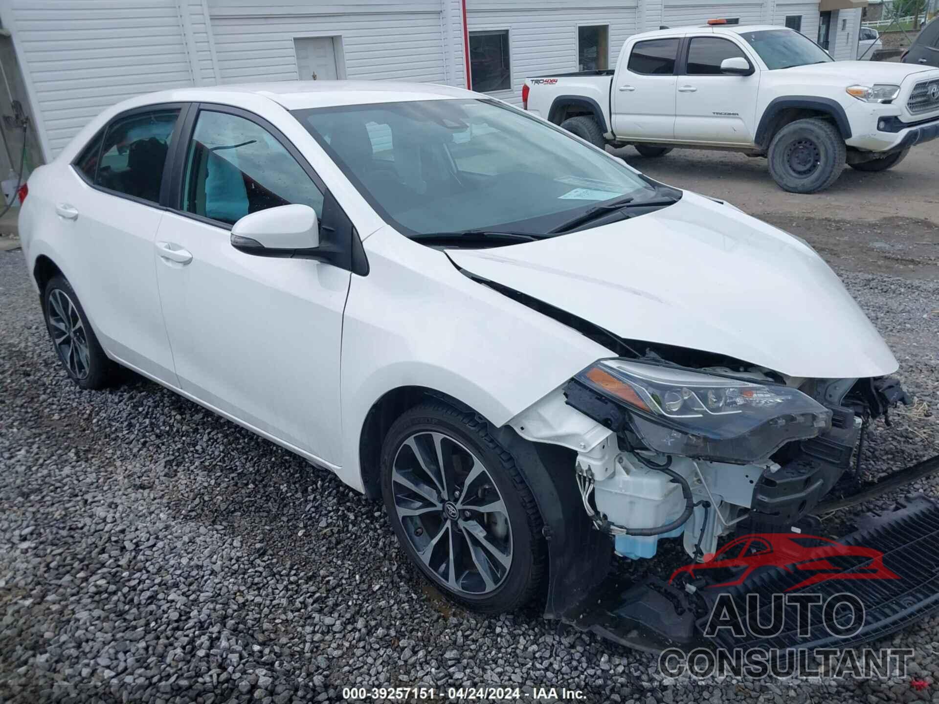 TOYOTA COROLLA 2017 - 2T1BURHE7HC900848