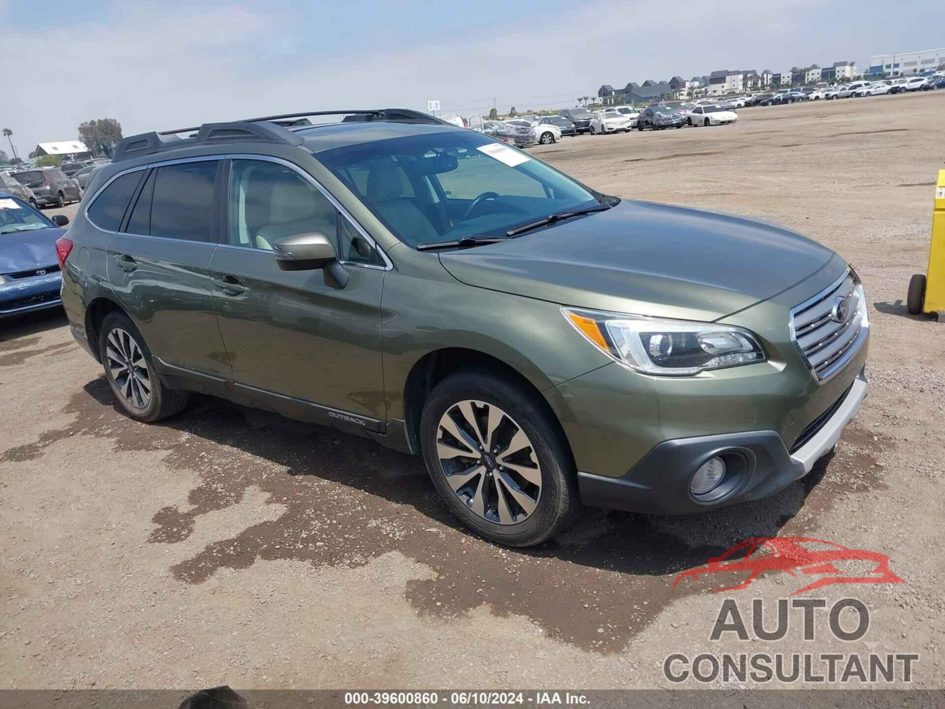 SUBARU OUTBACK 2016 - 4S4BSALC6G3267937