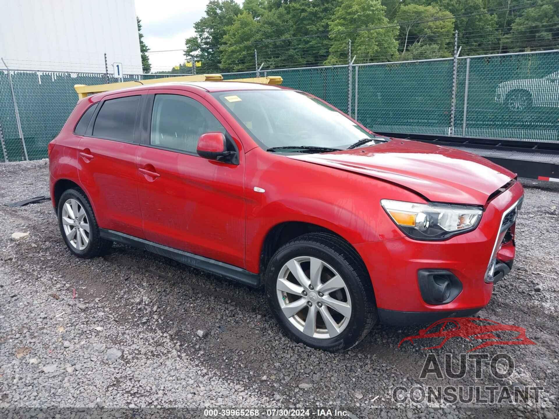 MITSUBISHI OUTLANDER SPORT 2014 - 4A4AR3AU3EE022686