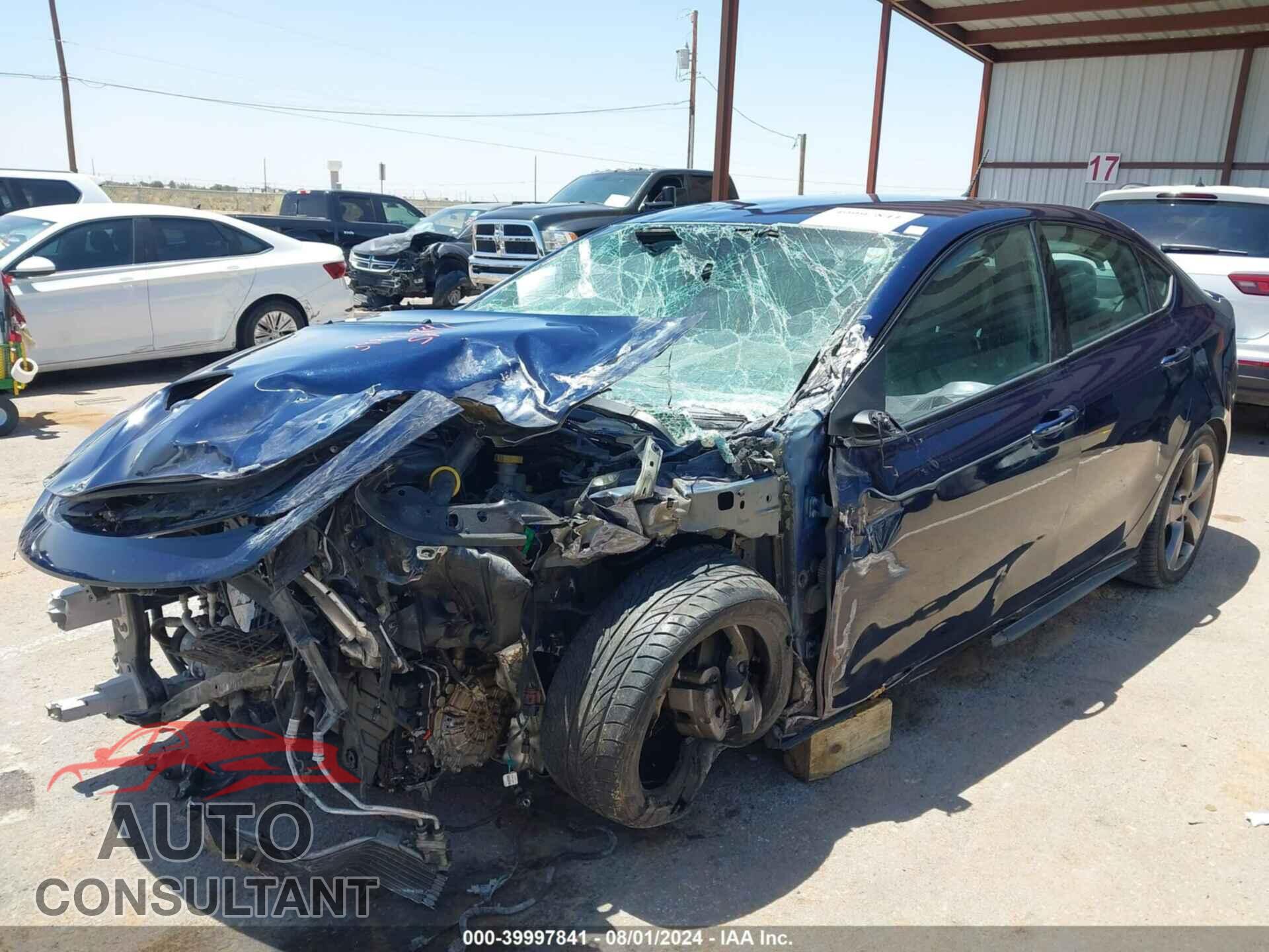 DODGE DART 2016 - 1C3CDFEB4GD644526