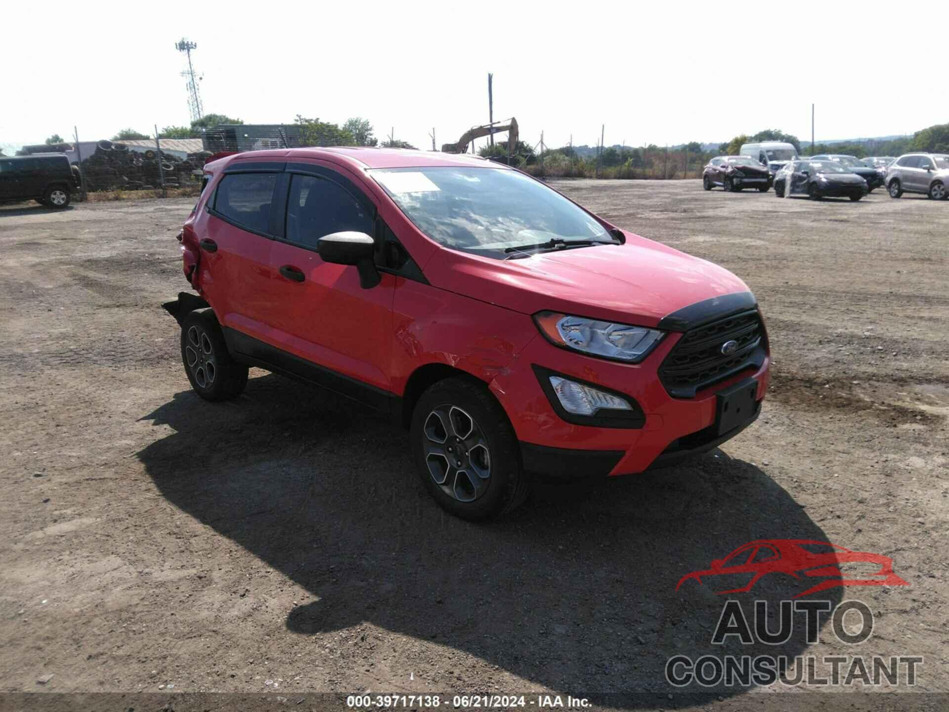 FORD ECOSPORT 2021 - MAJ6S3FL8MC418727