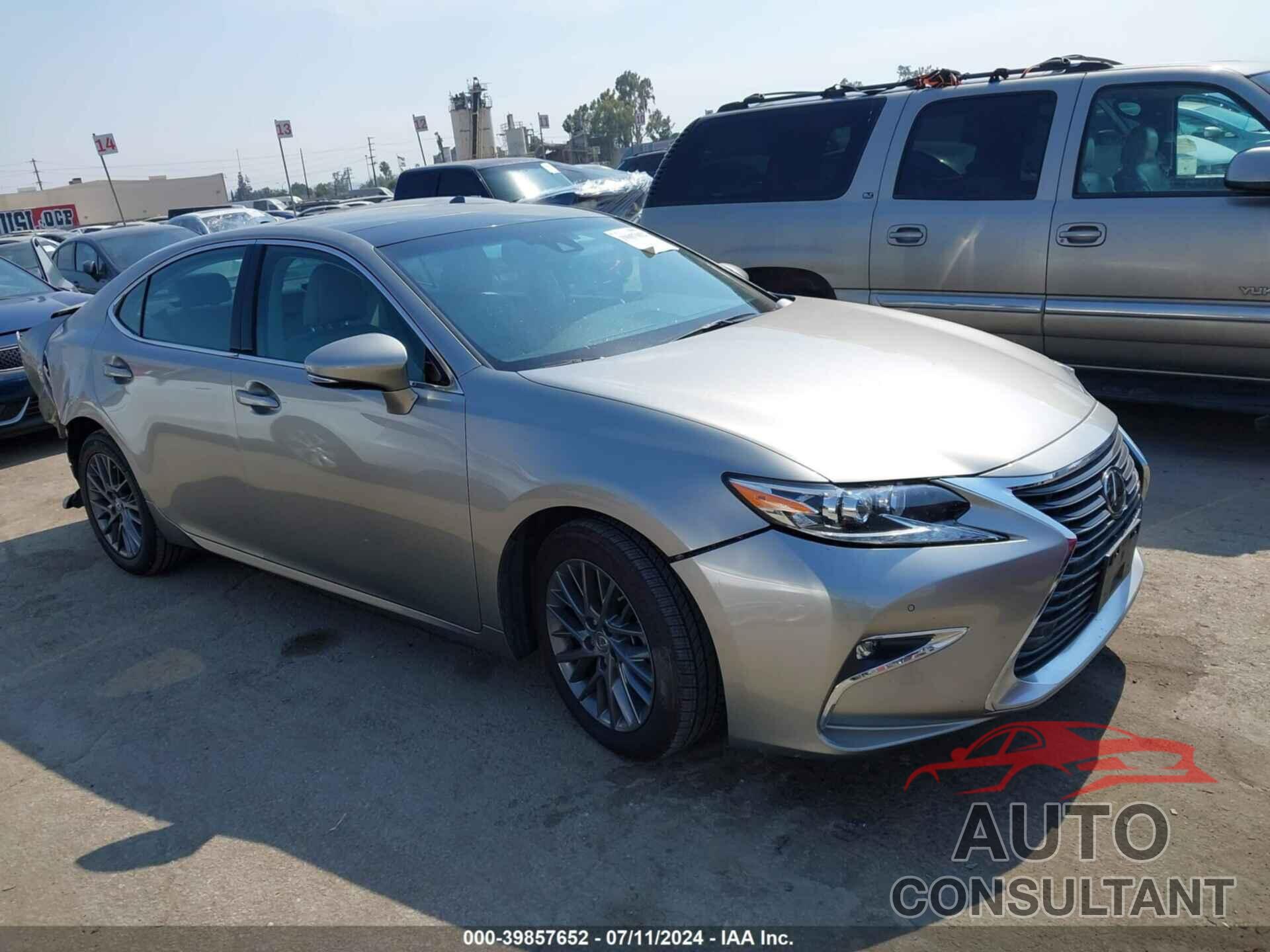 LEXUS ES 350 2018 - 58ABK1GG4JU091221