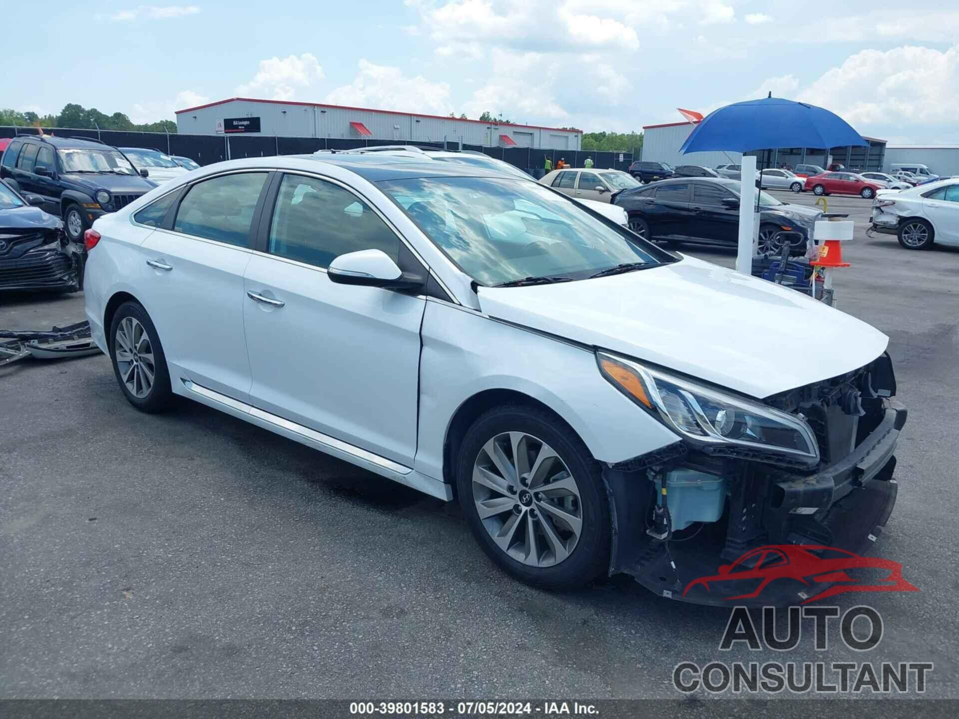 HYUNDAI SONATA 2017 - 5NPE34AF2HH519797